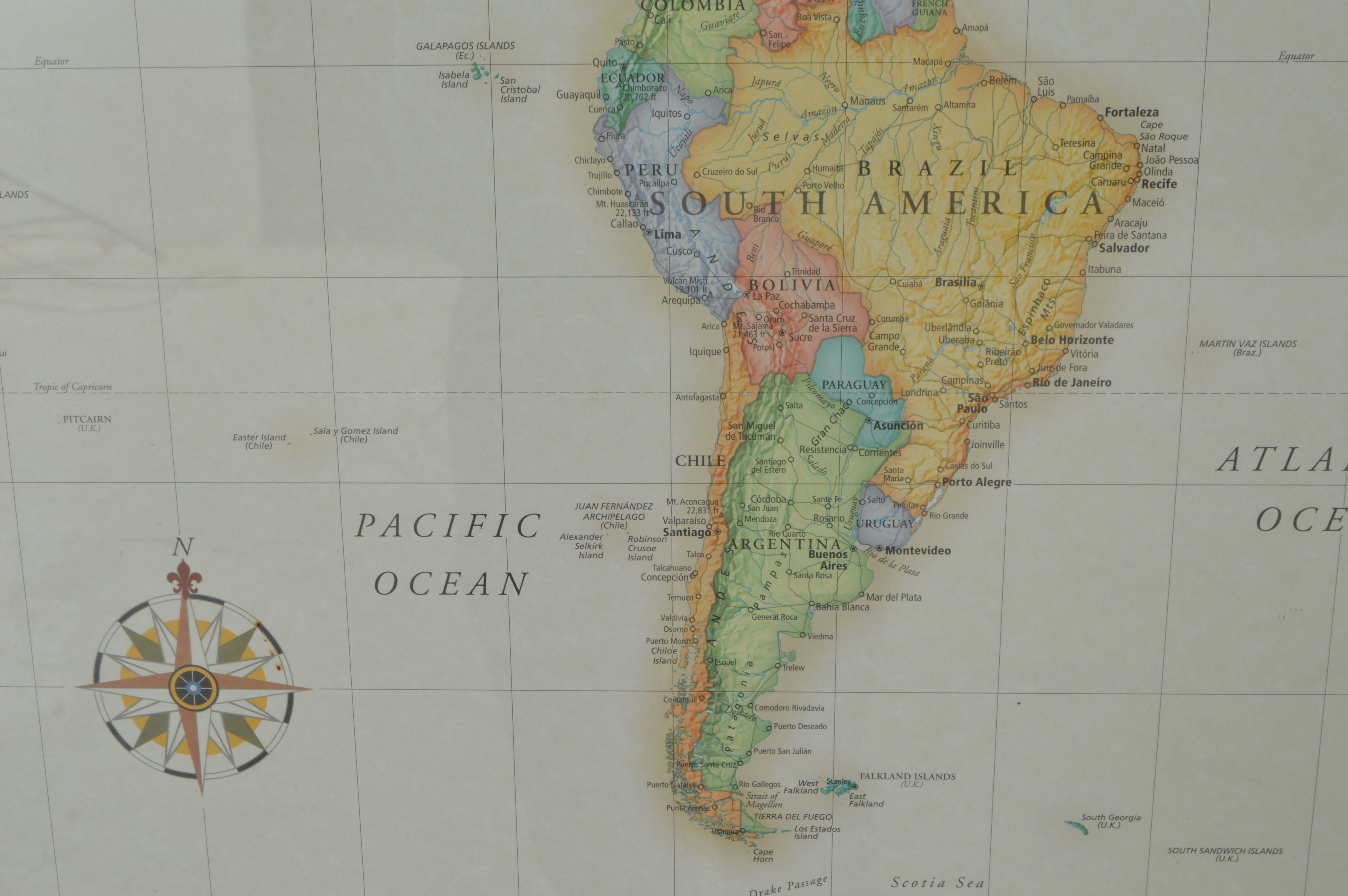 Rand McNally Classic Edition World Map