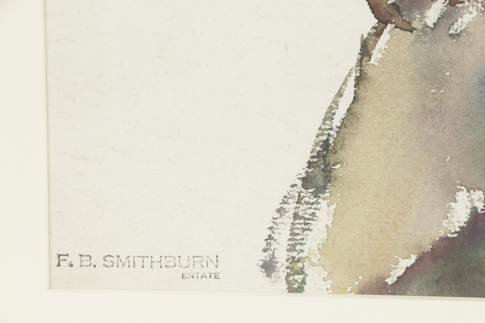 Original Florence Bartley Smithburn Watercolor