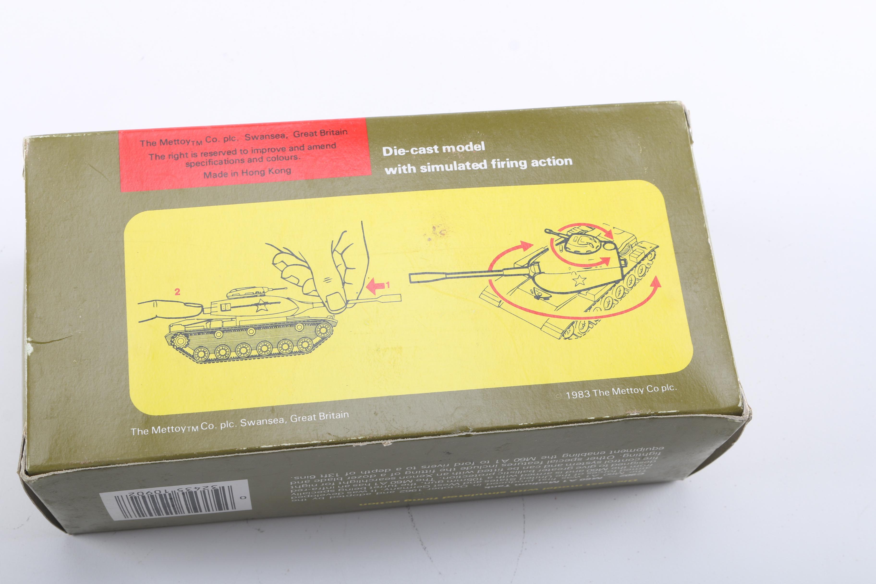 Pair of Corgi Die-Cast Metal Tanks