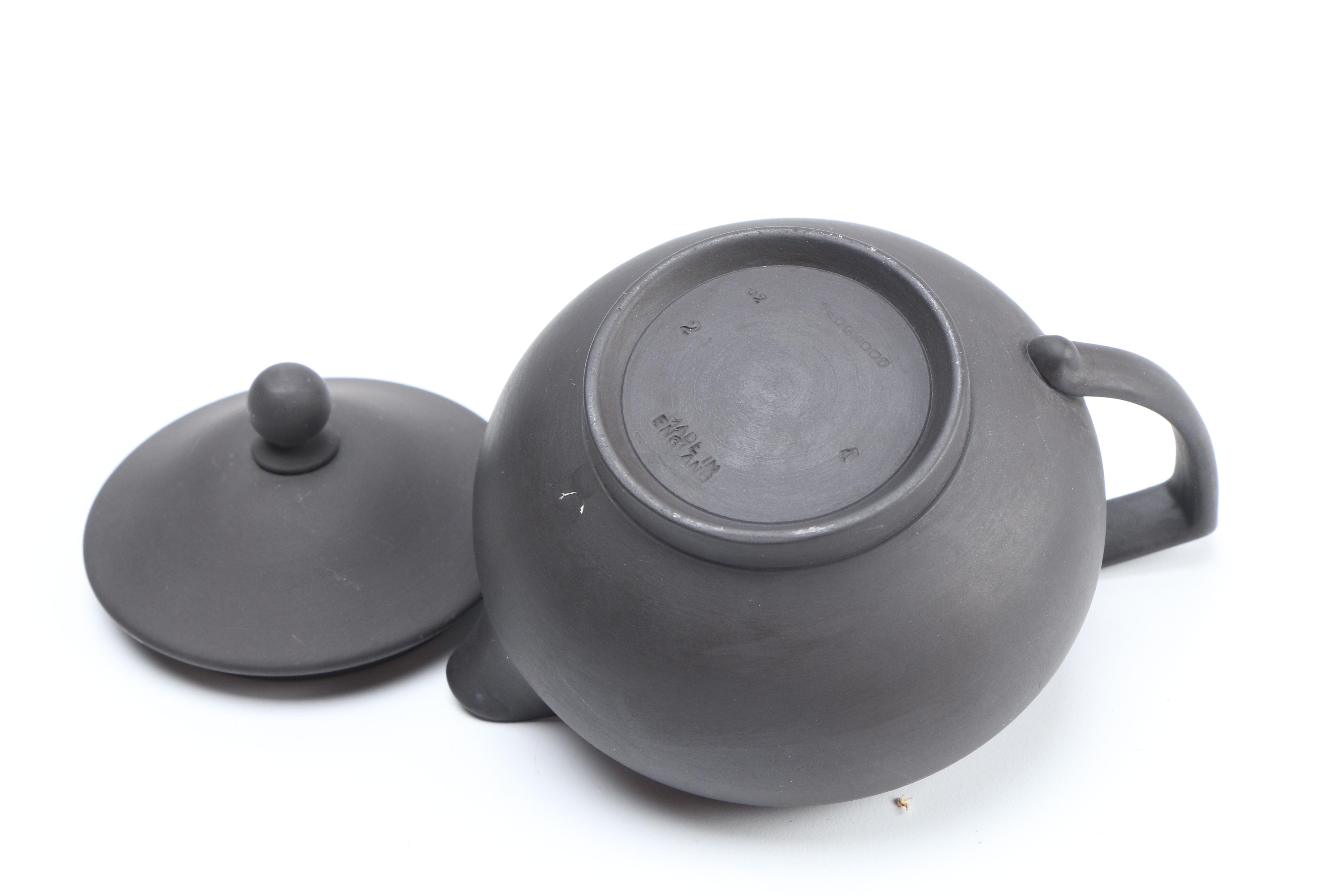 Wedgwood "Black Basalt" Tea Set