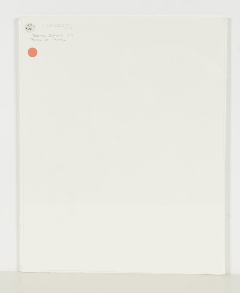 Original Florence Bartley Smithburn Pastel Drawing