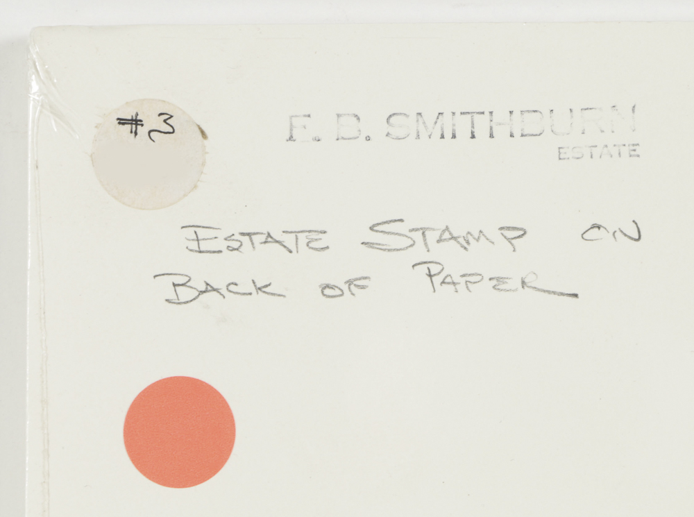 Original Florence Bartley Smithburn Pastel Drawing