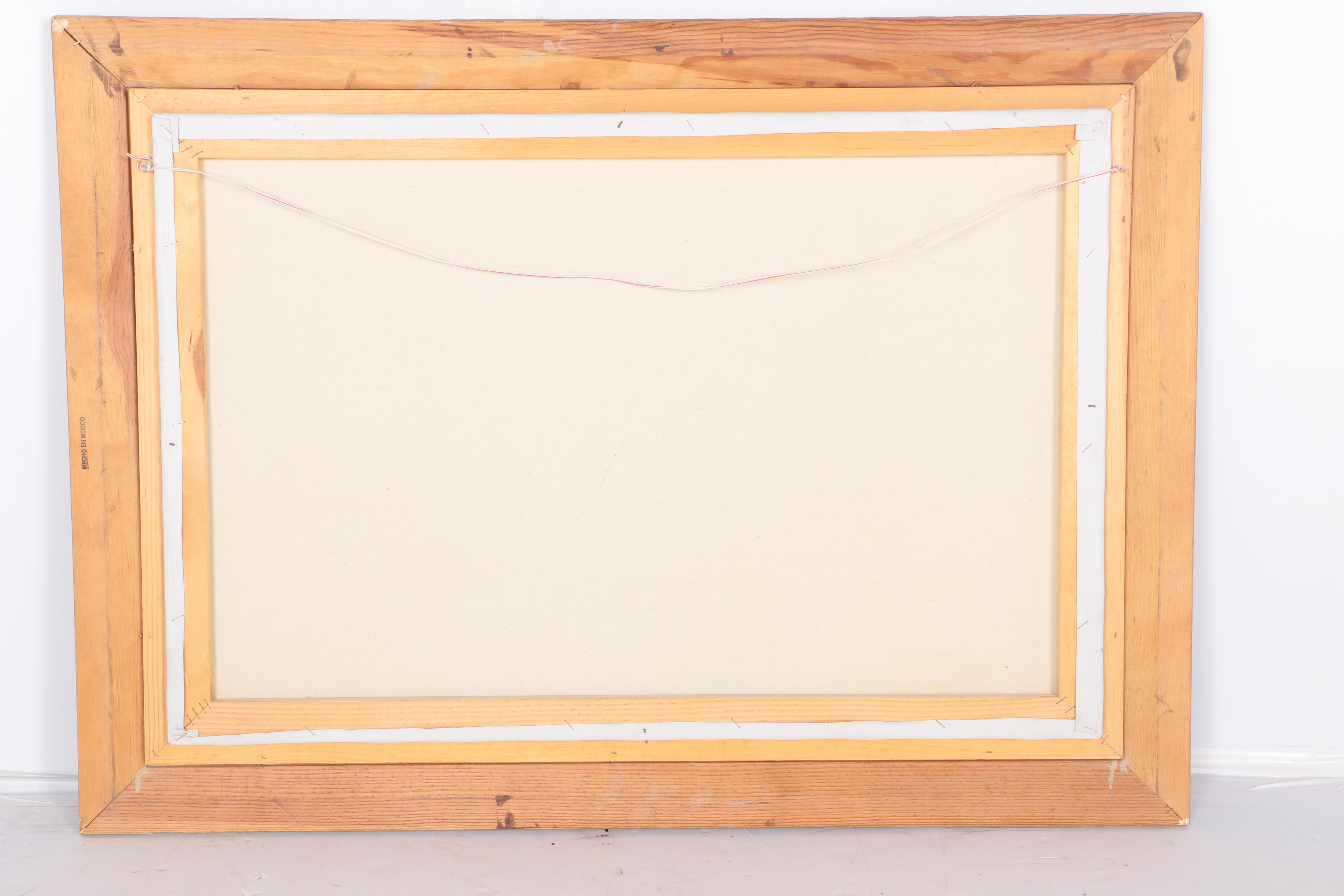 H. Gailey Oil Painting of Waterside Landscape