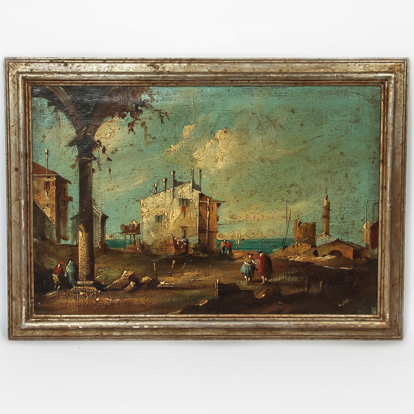Early 19th Century Oil Painting on Canvas