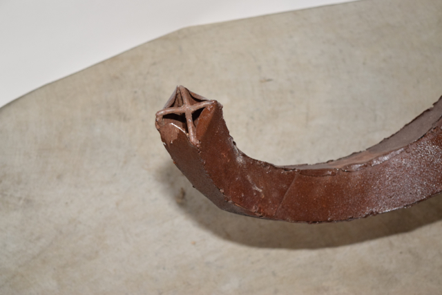 Large Rustic Folk Art Metalwork Elephant