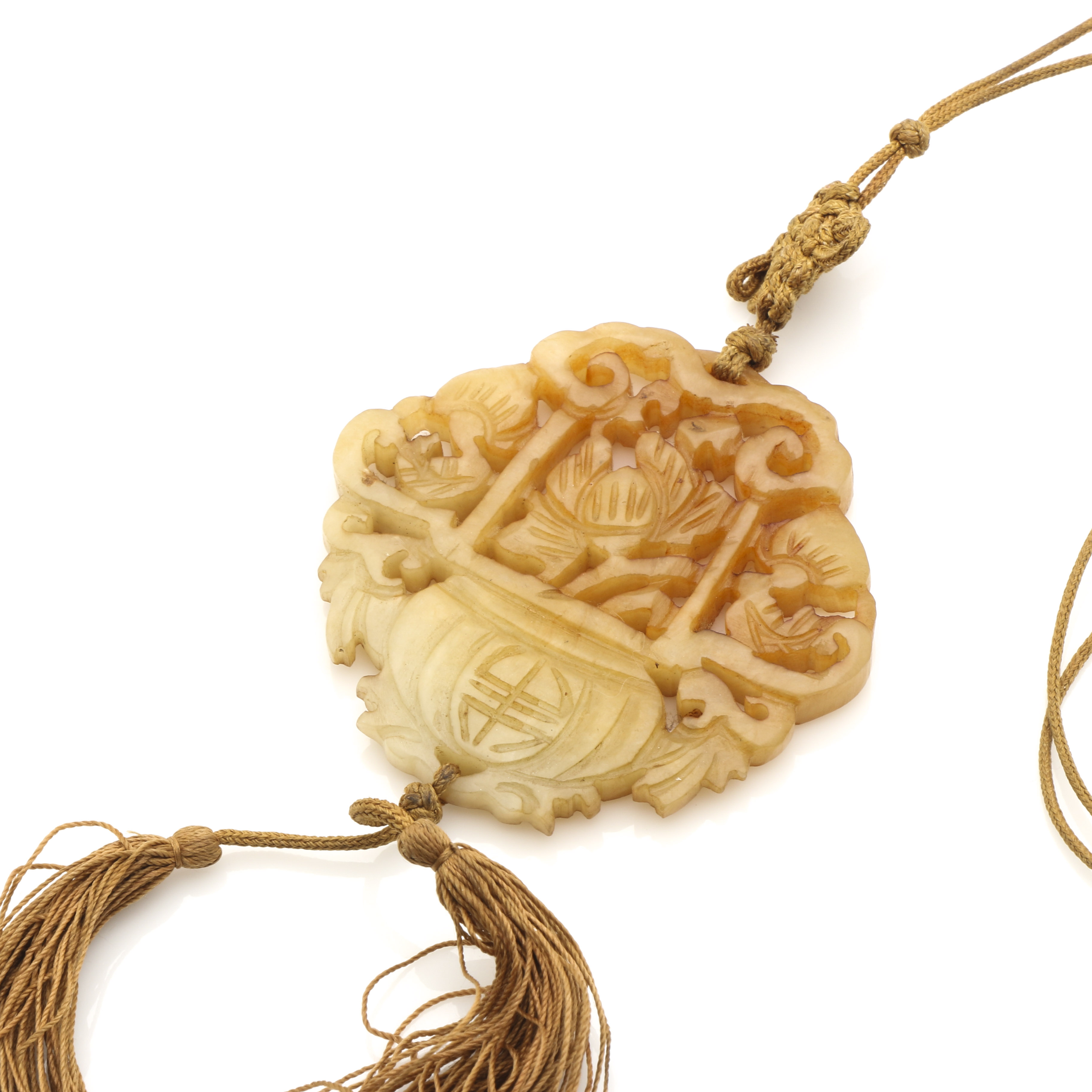 Grouping of Chinese Carved Stone Objects and Medallions