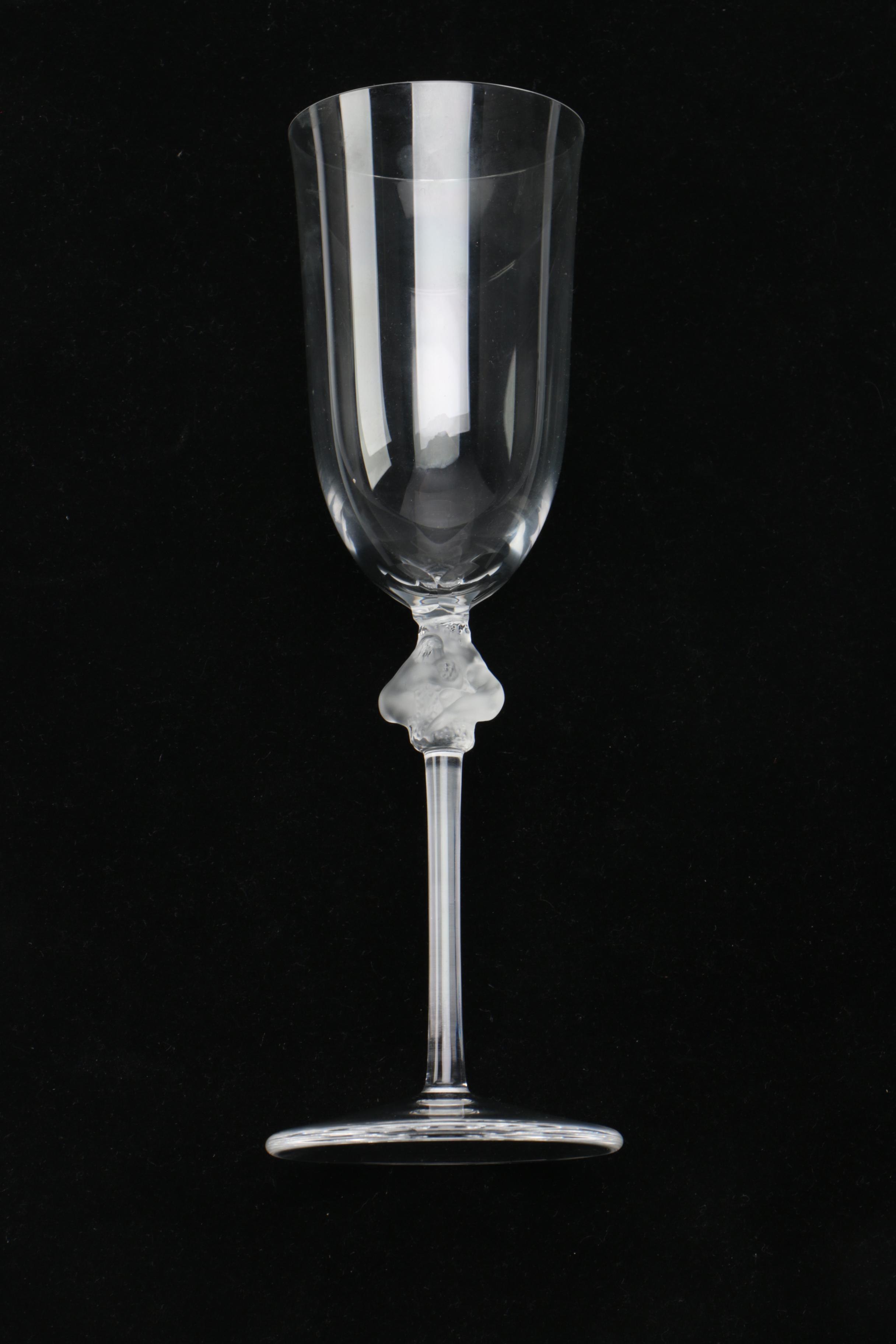 Lalique Champagne Glasses