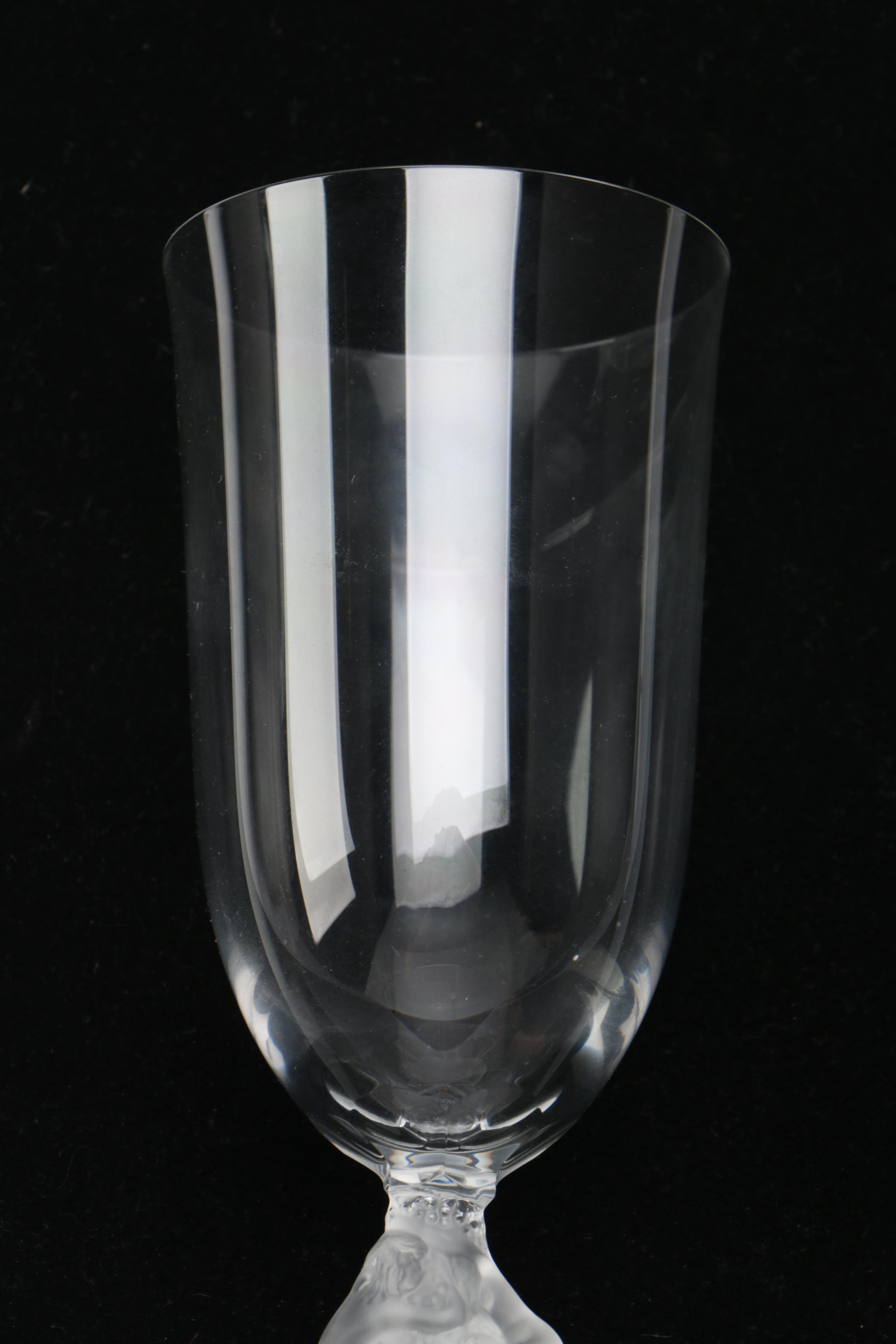 Lalique Champagne Glasses