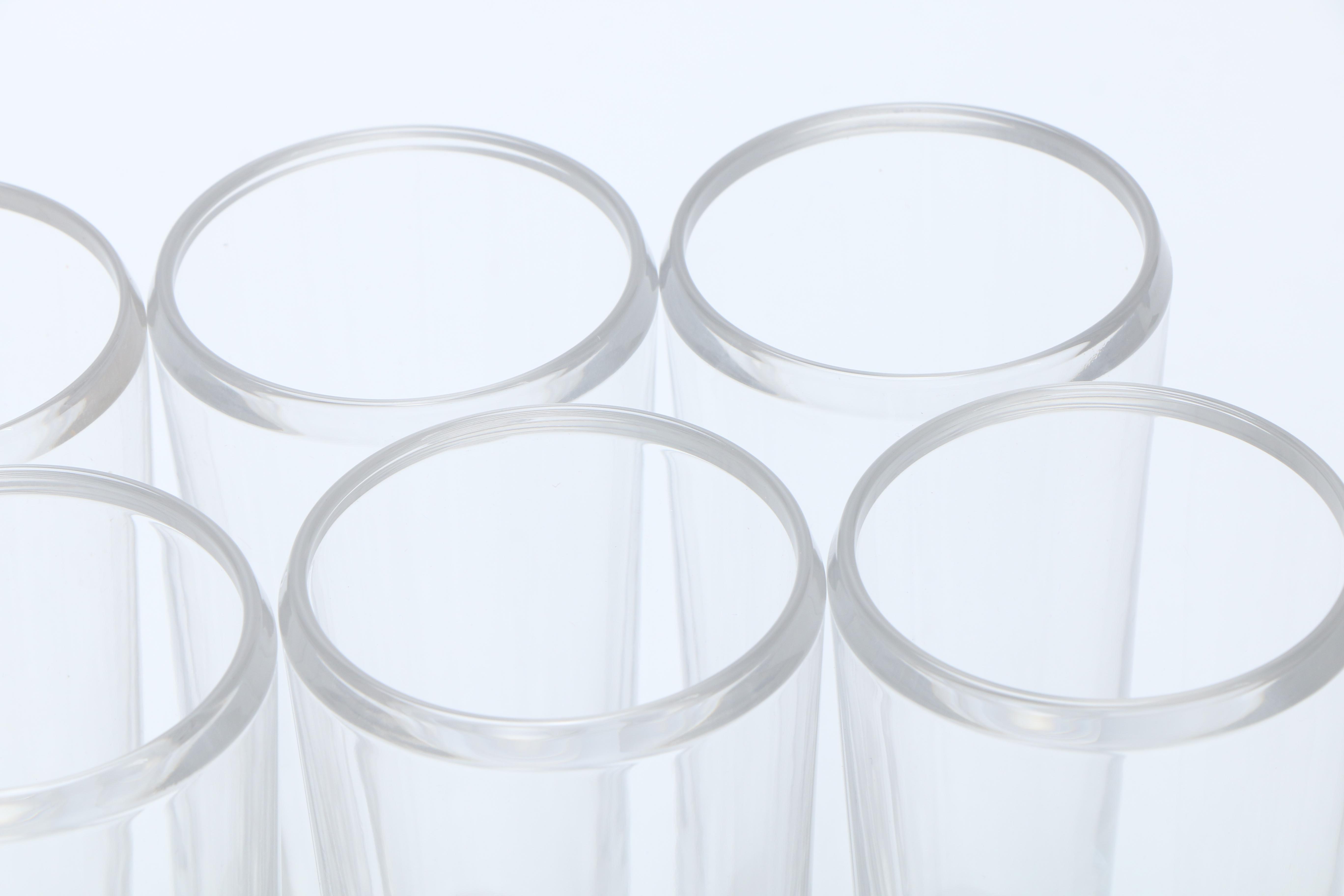 Wedgwood "Illusion" by Vera Wang Highball Glasses