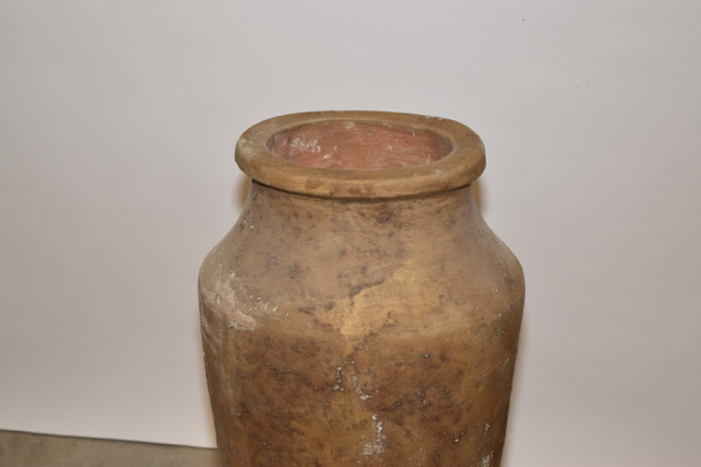 Earth Tone Matte Finish Terracotta Floor Vase