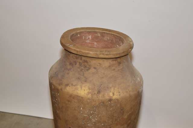 Earth Tone Matte Finish Terracotta Floor Vase