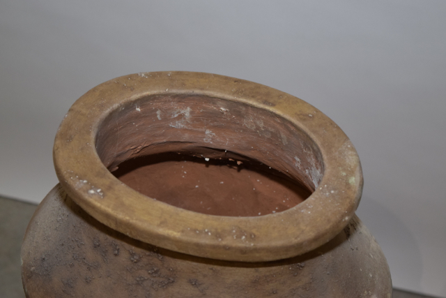 Earth Tone Matte Finish Terracotta Floor Vase