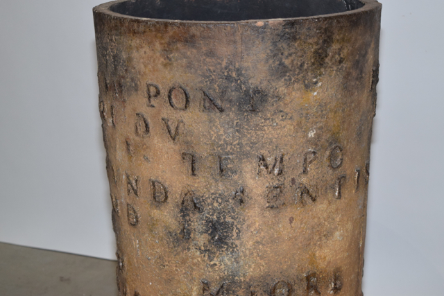 Greco-Roman Style Terra Cotta Floor Vase