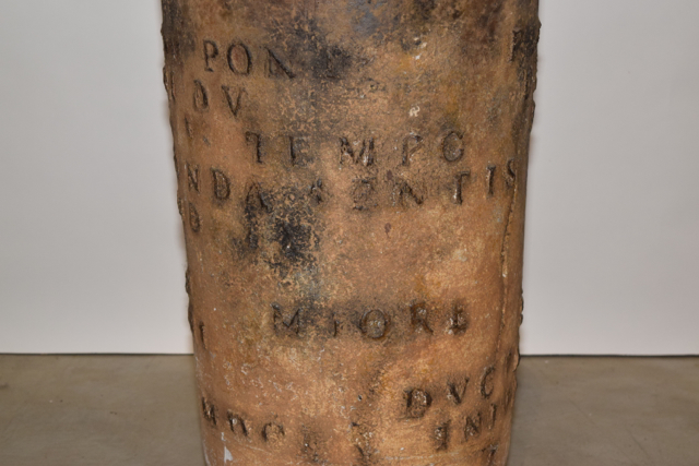 Greco-Roman Style Terra Cotta Floor Vase