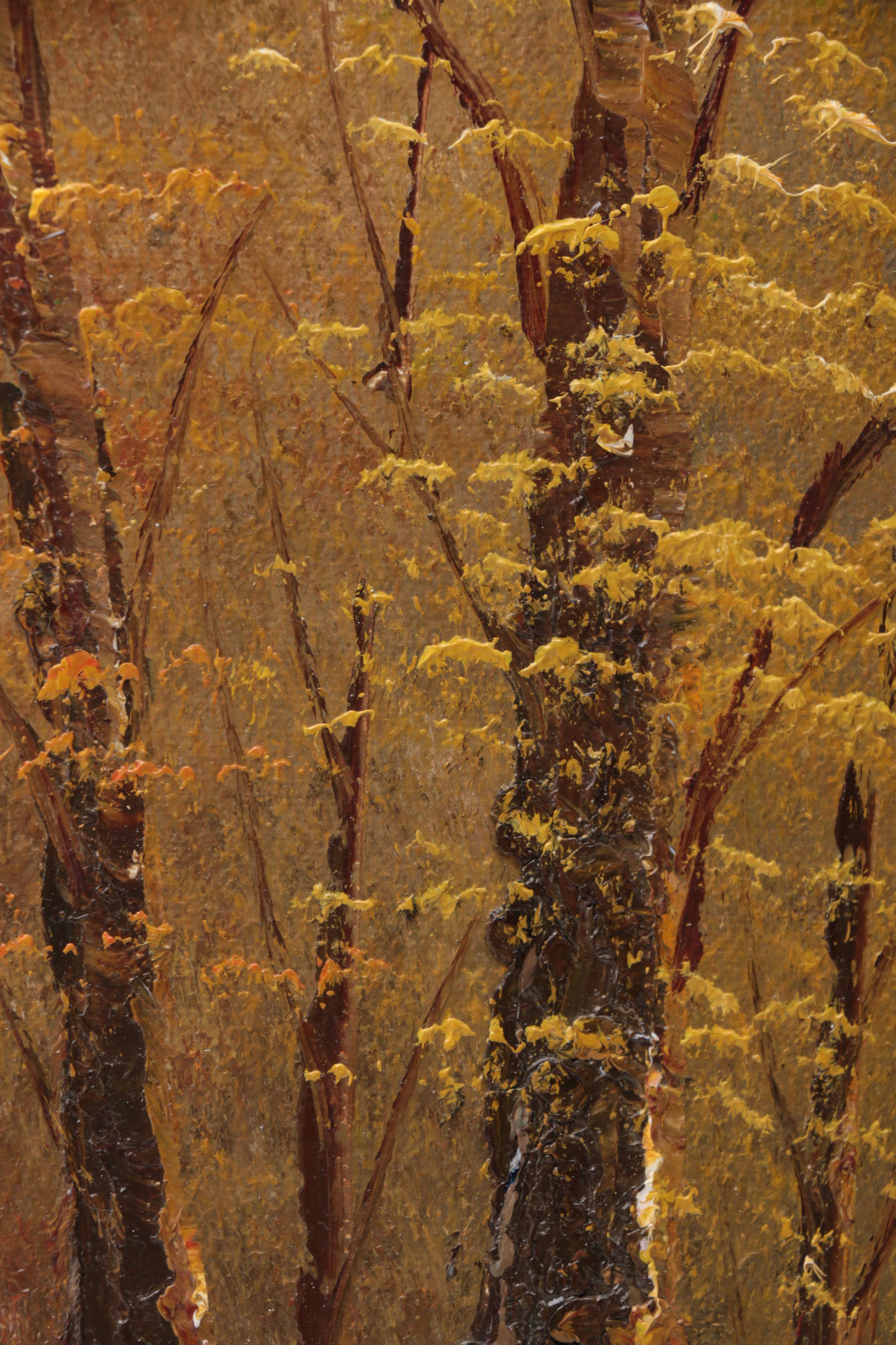 Antonio Oil on Canvas Landscape Painting