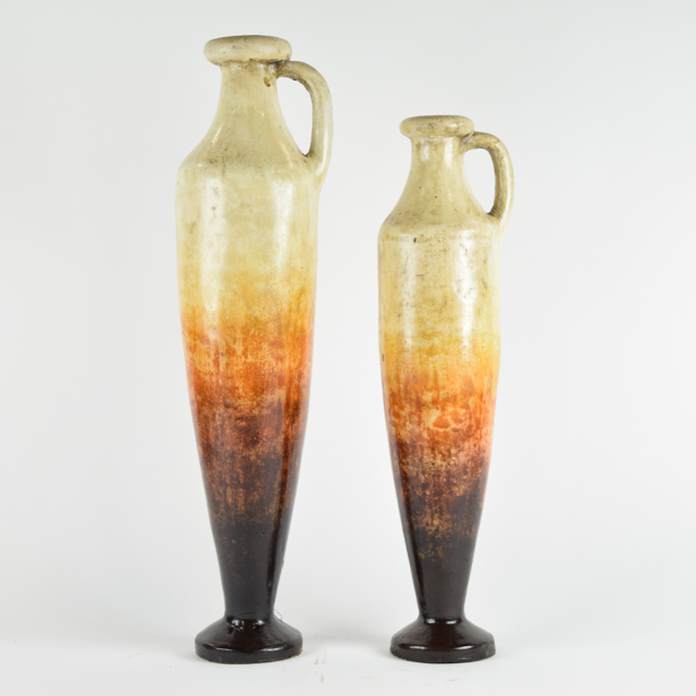 Narrow Modern Style Terracotta Pitchers