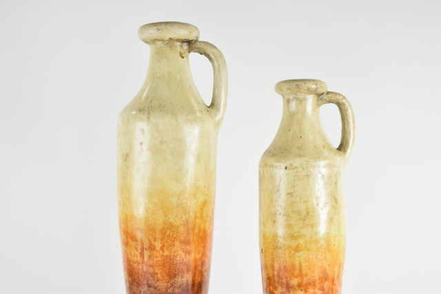 Narrow Modern Style Terracotta Pitchers