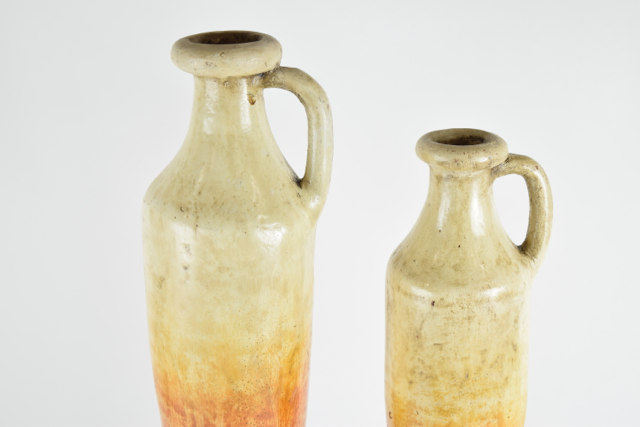 Narrow Modern Style Terracotta Pitchers