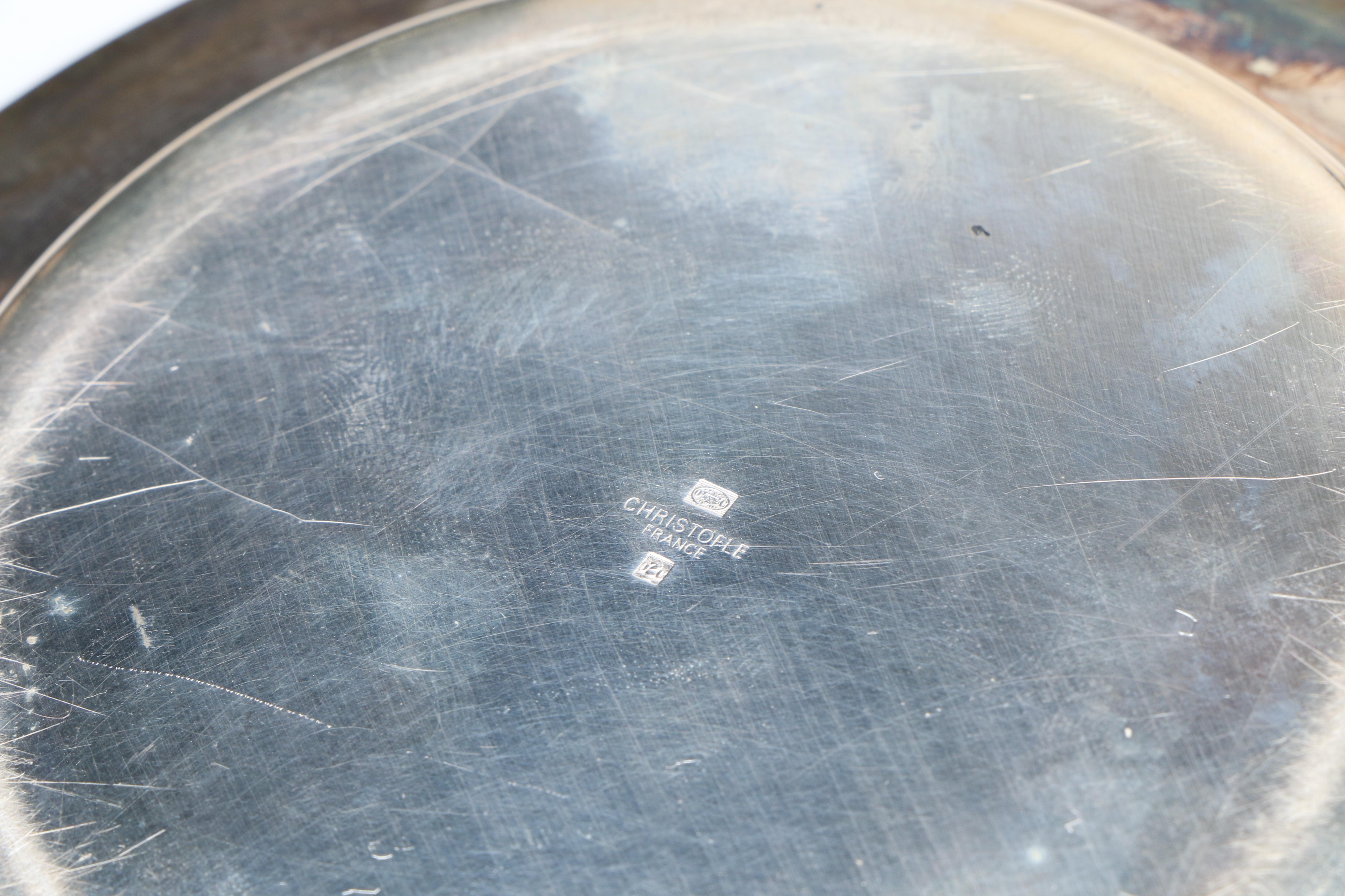 Silver Plate Tableware Featuring Christofle