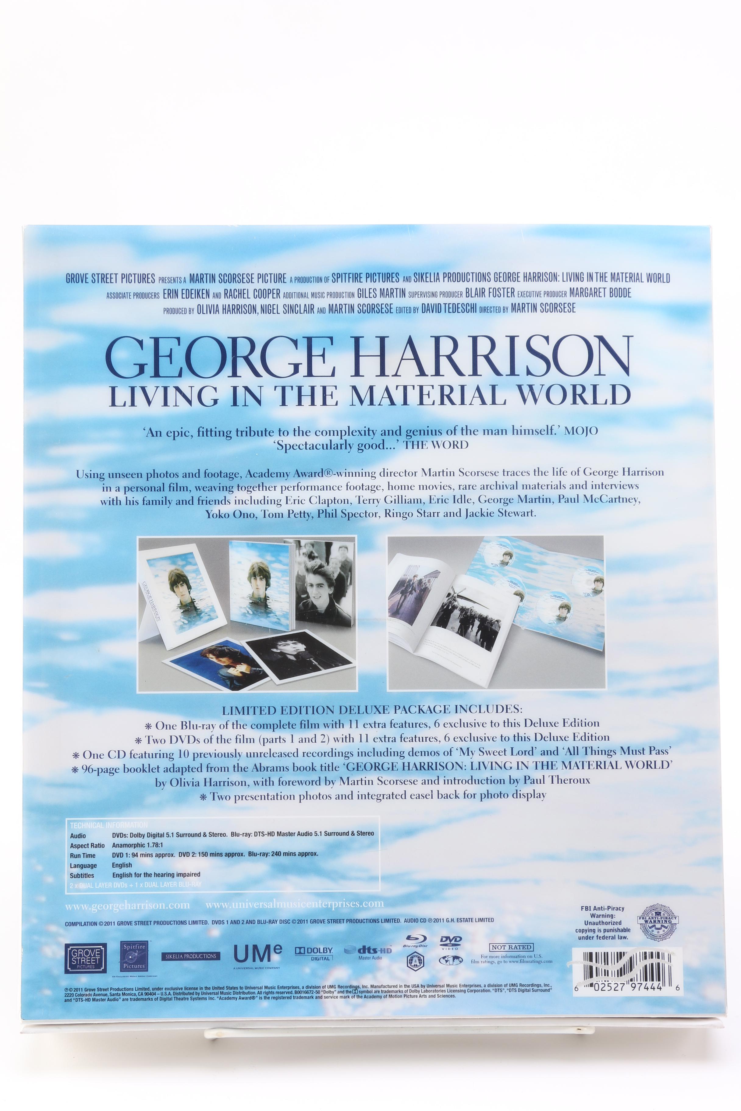 Traveling Wilburys LP Box Set and George Harrison Documentary