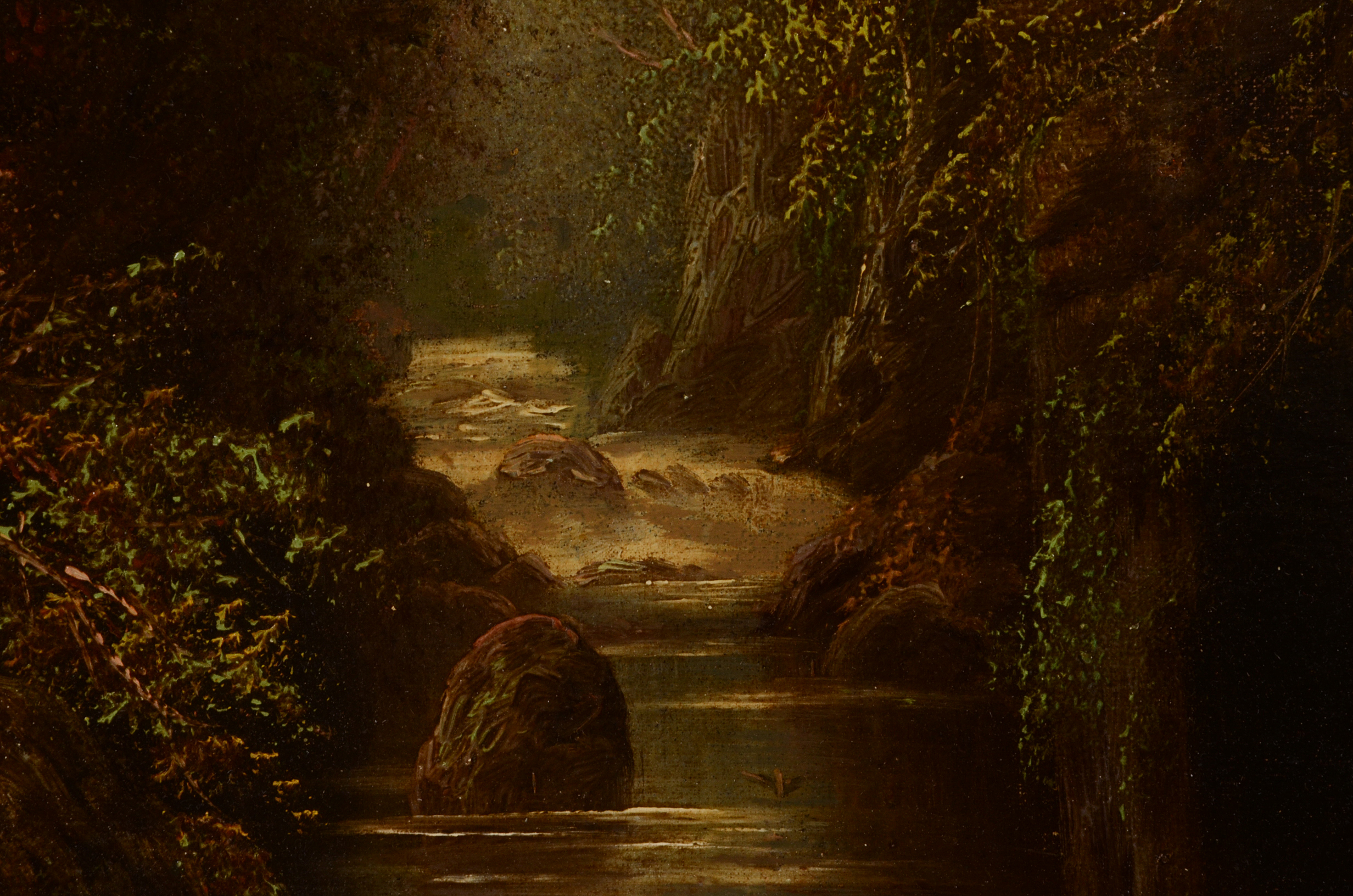 Ellis Wilson Original 19th-Century Oil Landscape