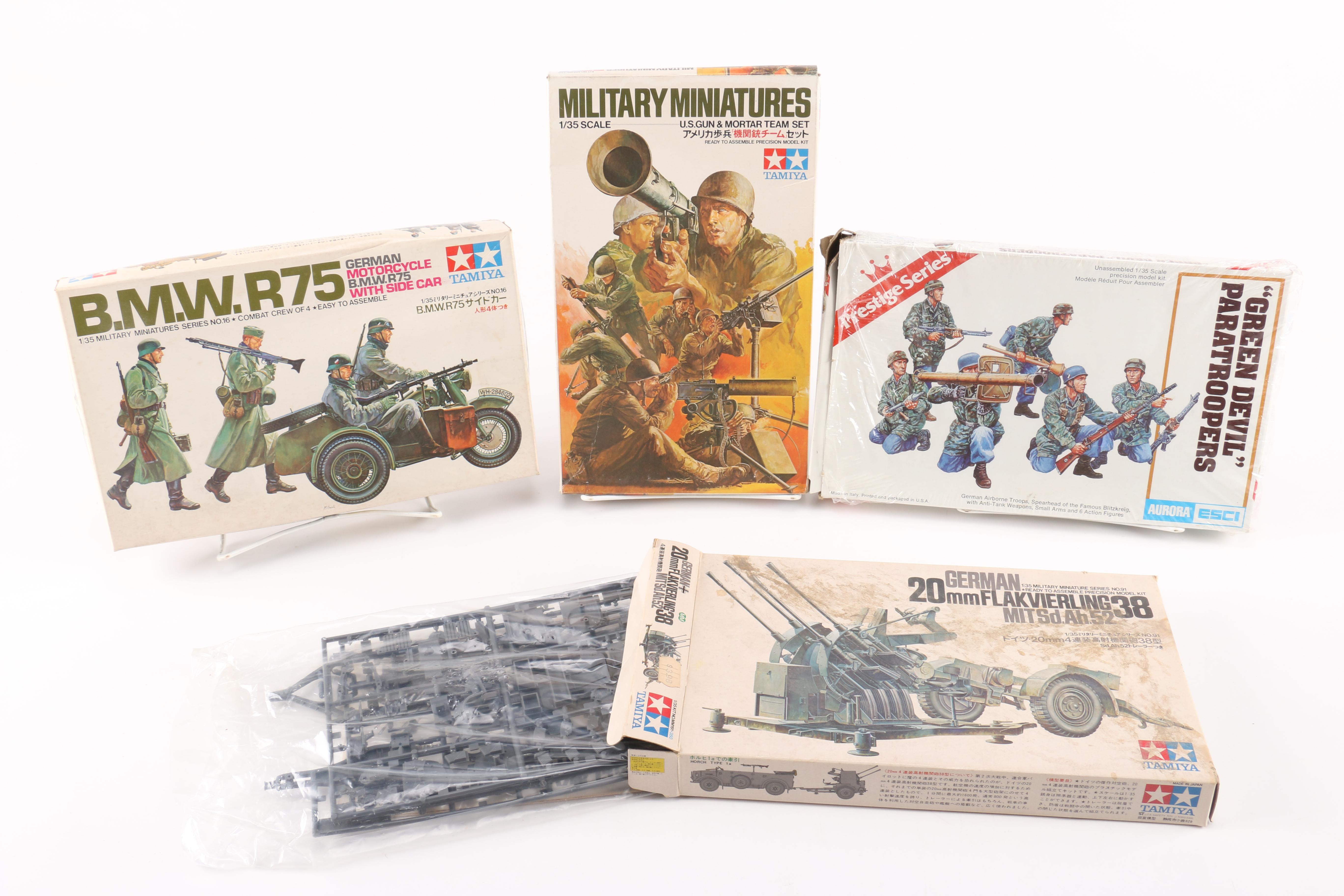 Assorted Military Model Kits