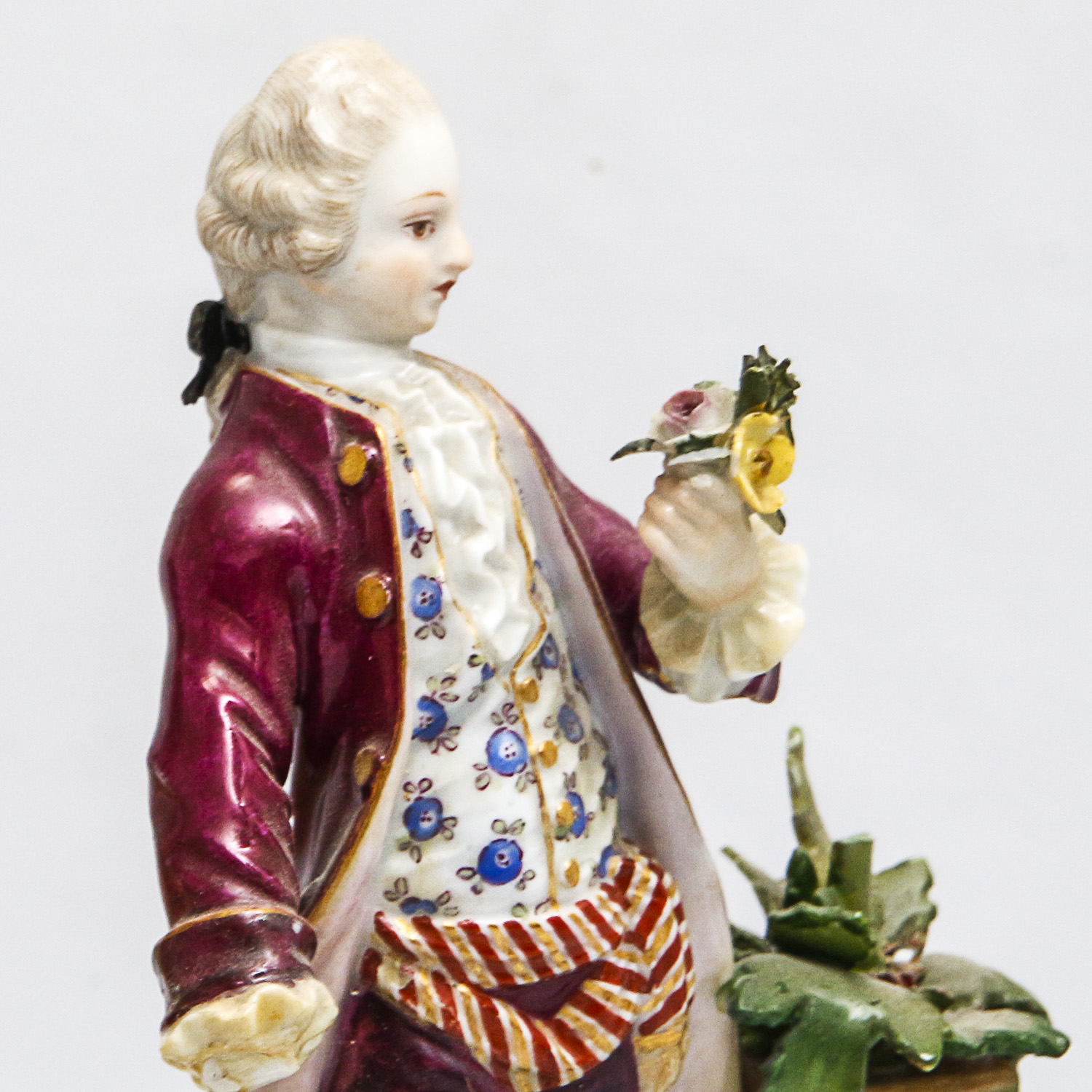 Rococo Pastoral Themed Meissen Porcelain Figurine
