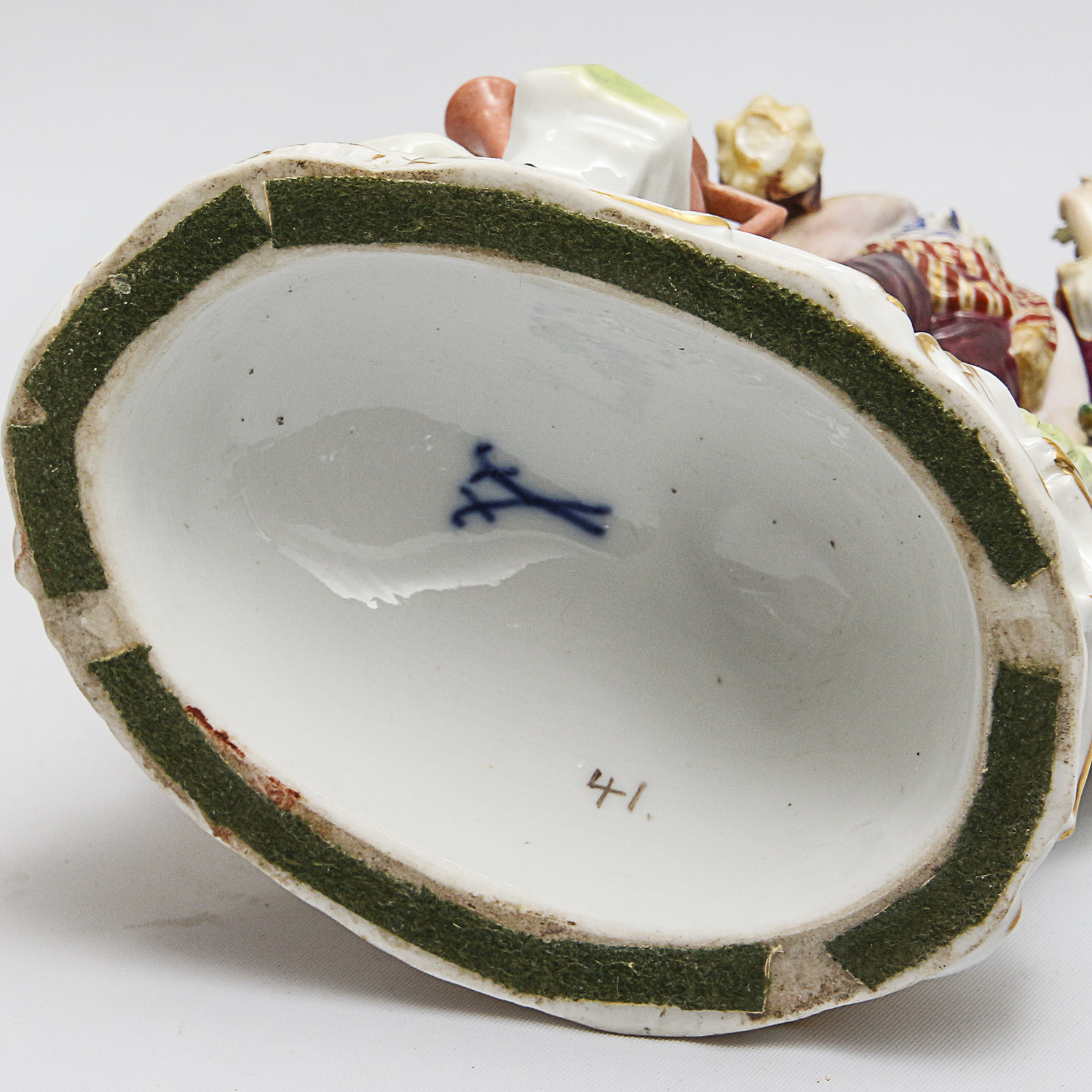 Rococo Pastoral Themed Meissen Porcelain Figurine