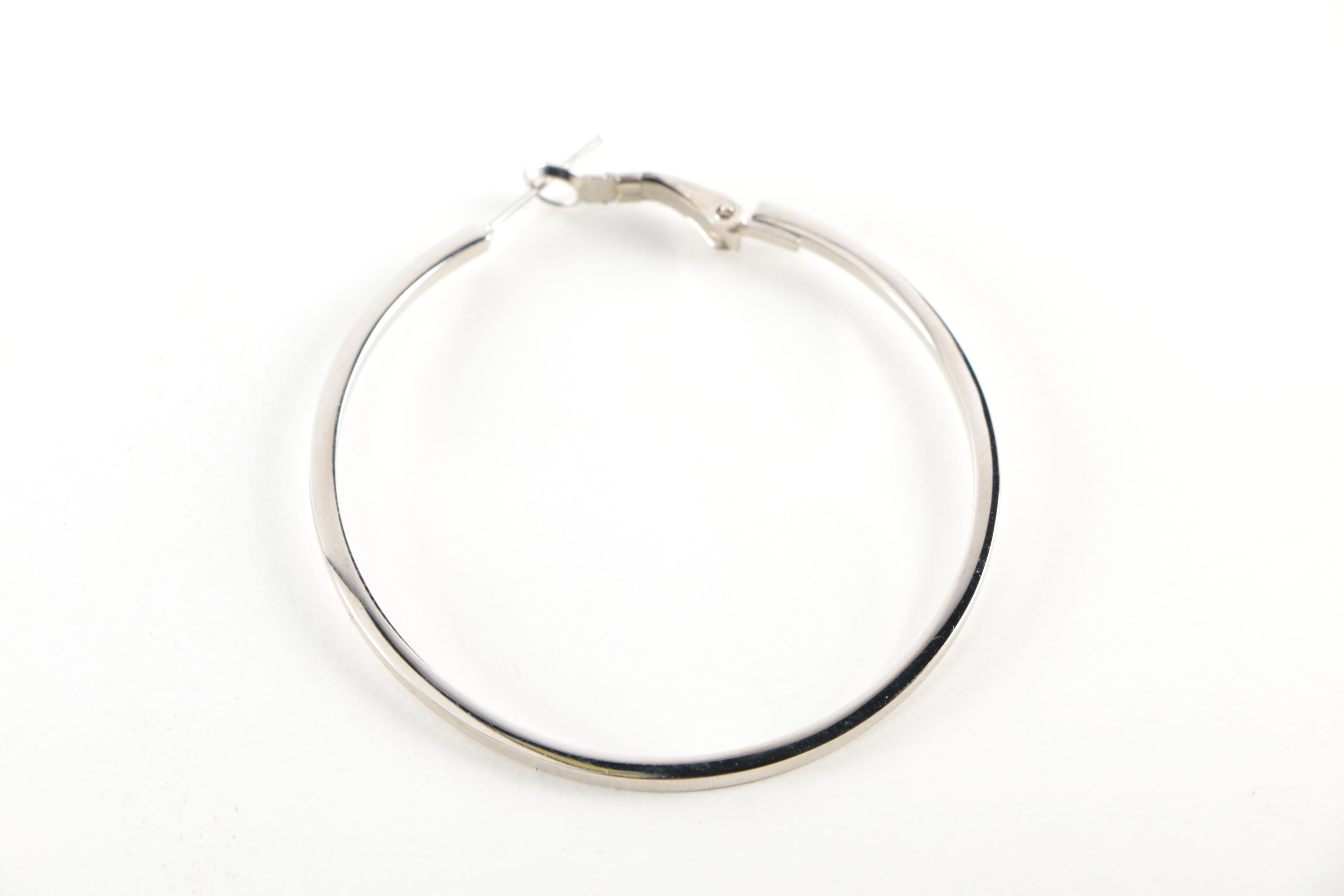 Silver Tone Gruen Watch, Bracelet and Earrings