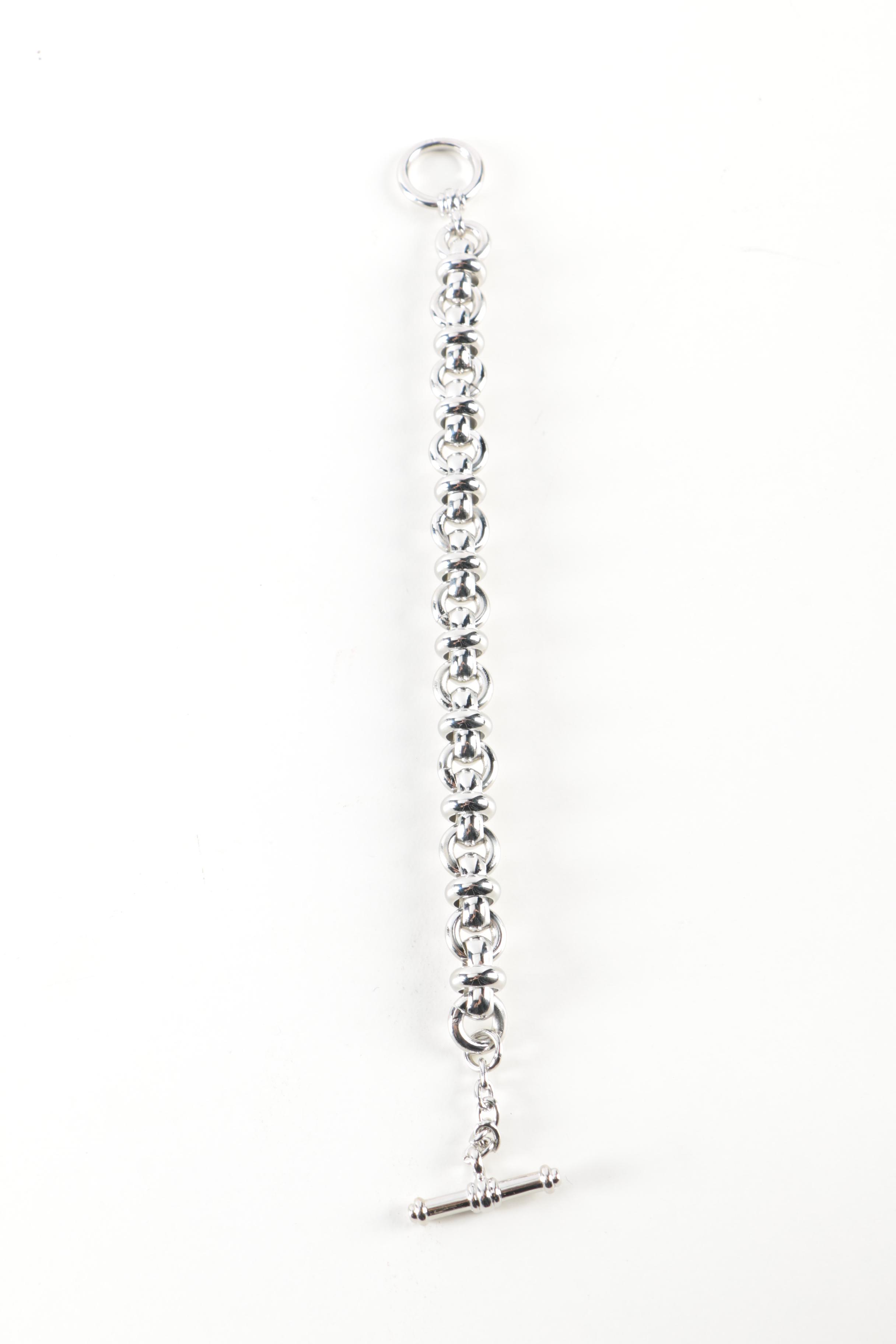 Silver Tone Gruen Watch, Bracelet and Earrings