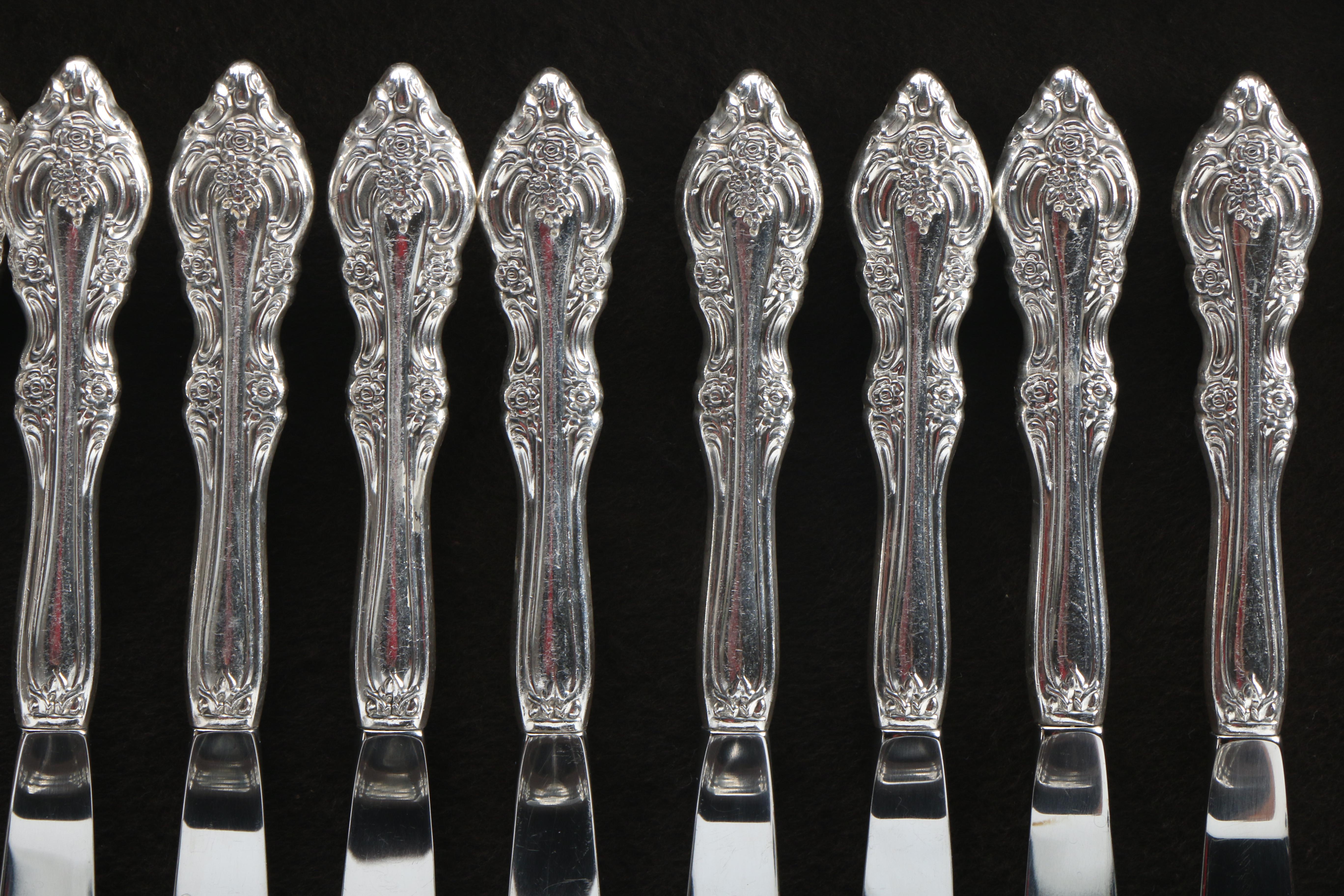 Community Silver Plate Flatware Set
