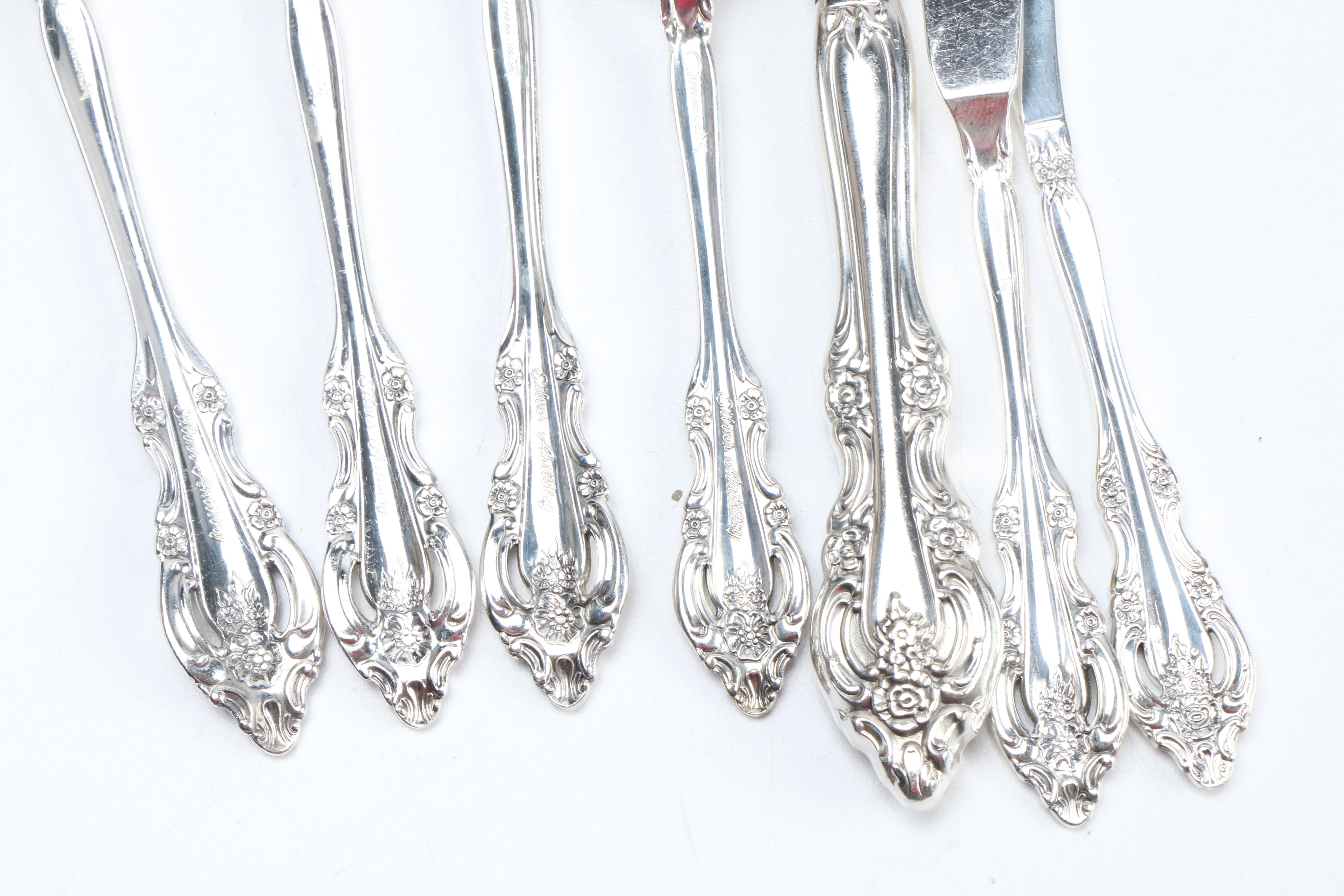 Community Silver Plate Flatware Set
