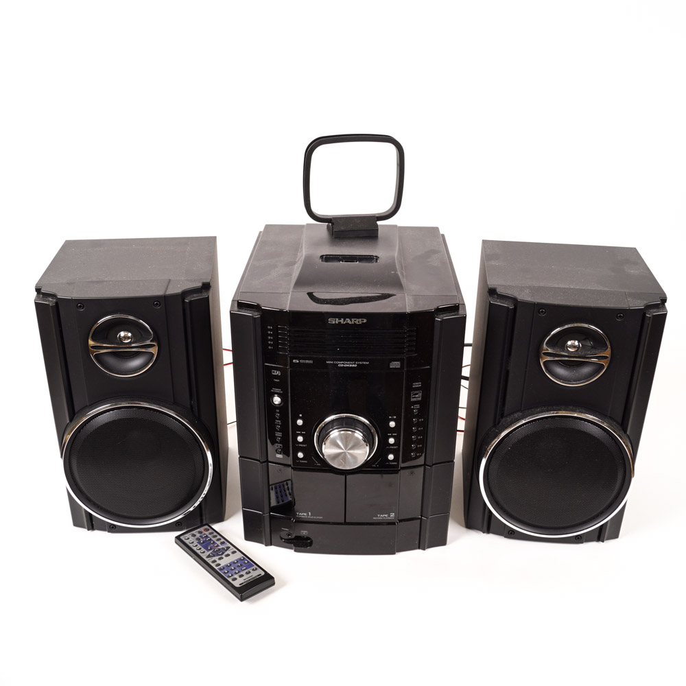 Sharp Bookshelf Stereo