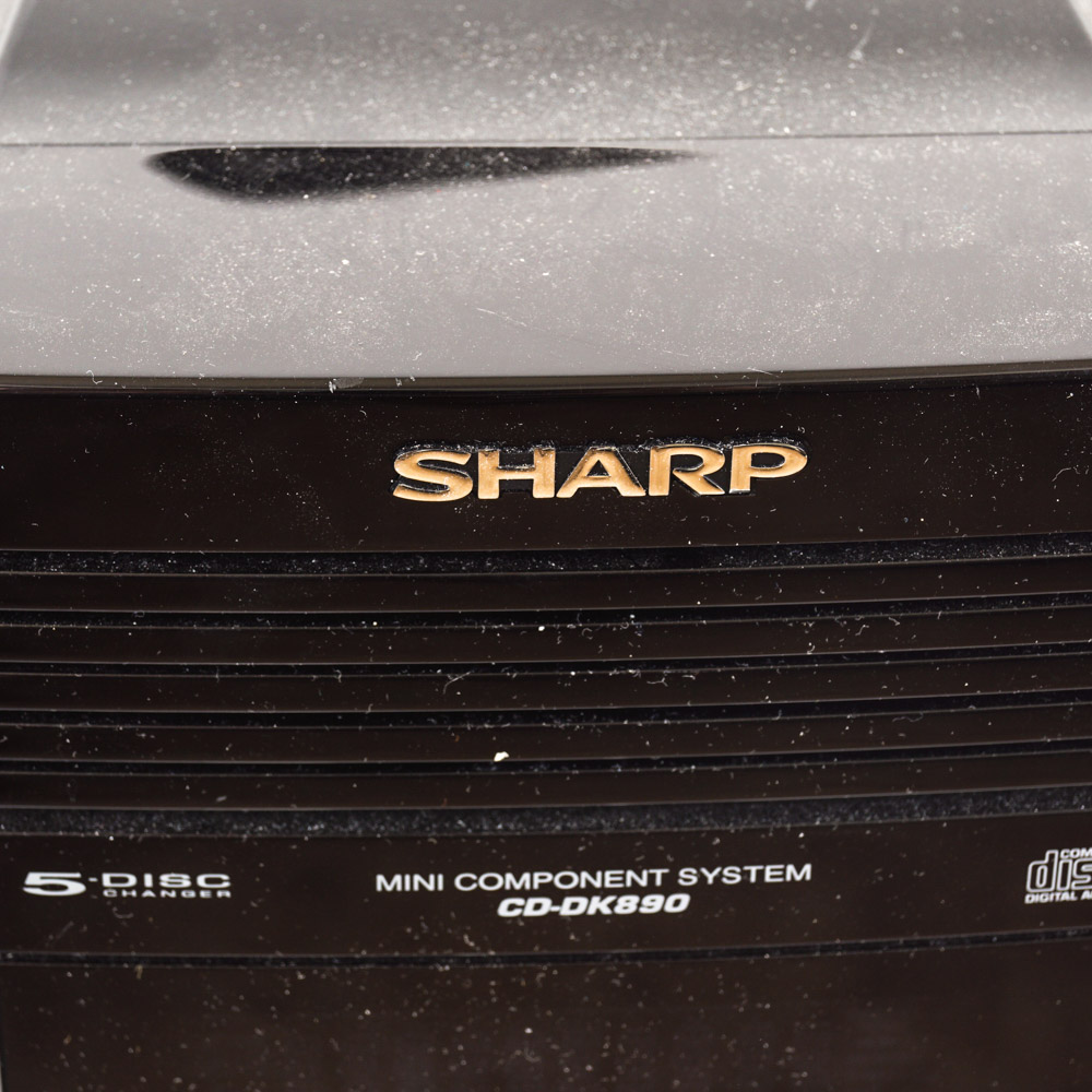 Sharp Bookshelf Stereo