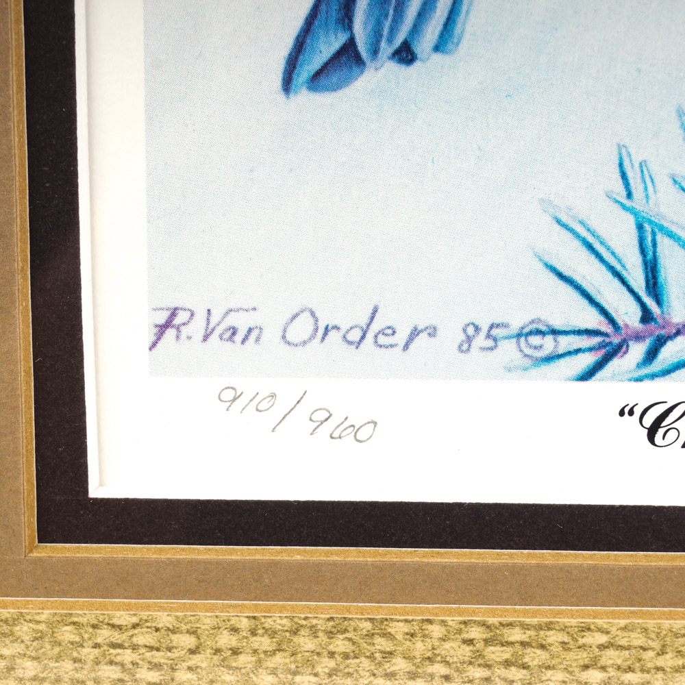 After Richard Van Order Signed and Numbered Bird Prints