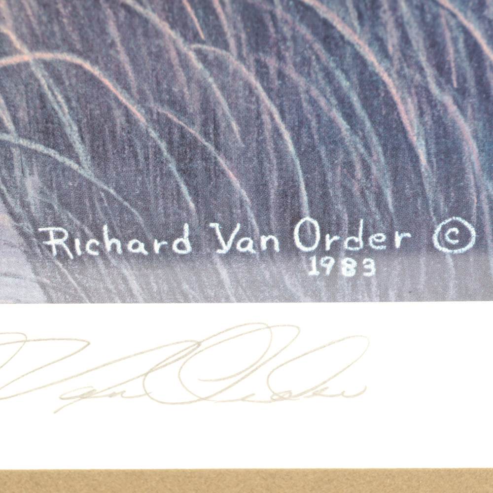 After Richard Van Order Signed and Numbered Bird Prints