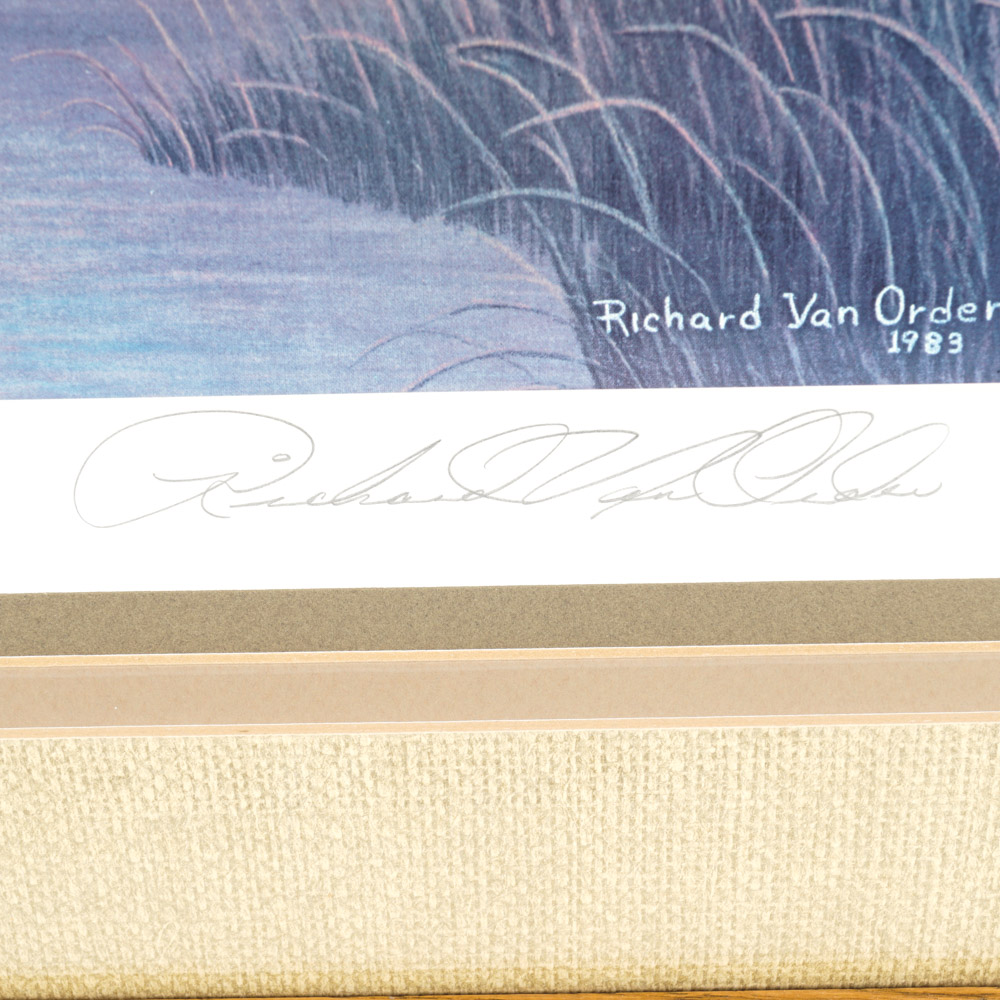 After Richard Van Order Signed and Numbered Bird Prints