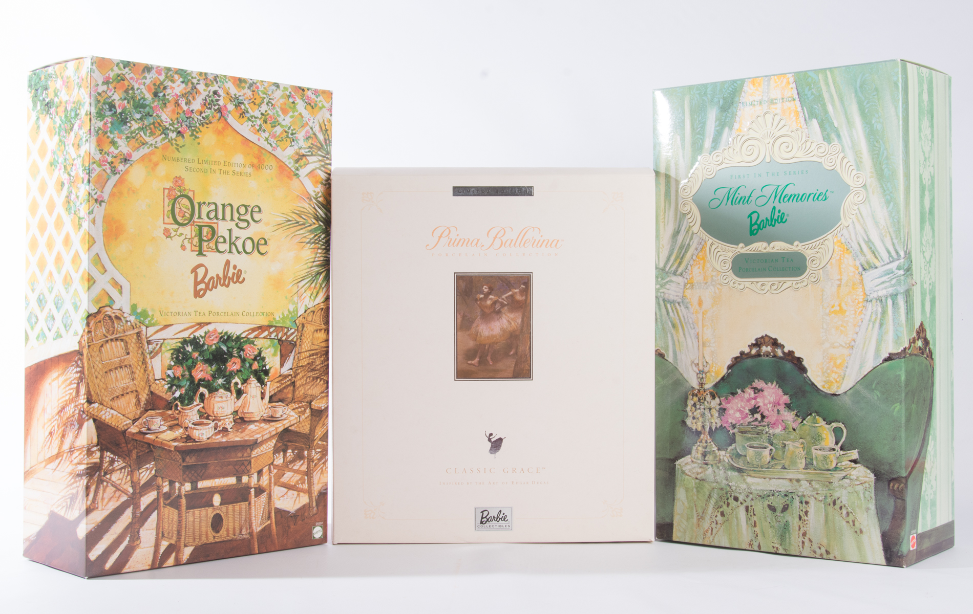 Limited Edition Porcelain Barbies