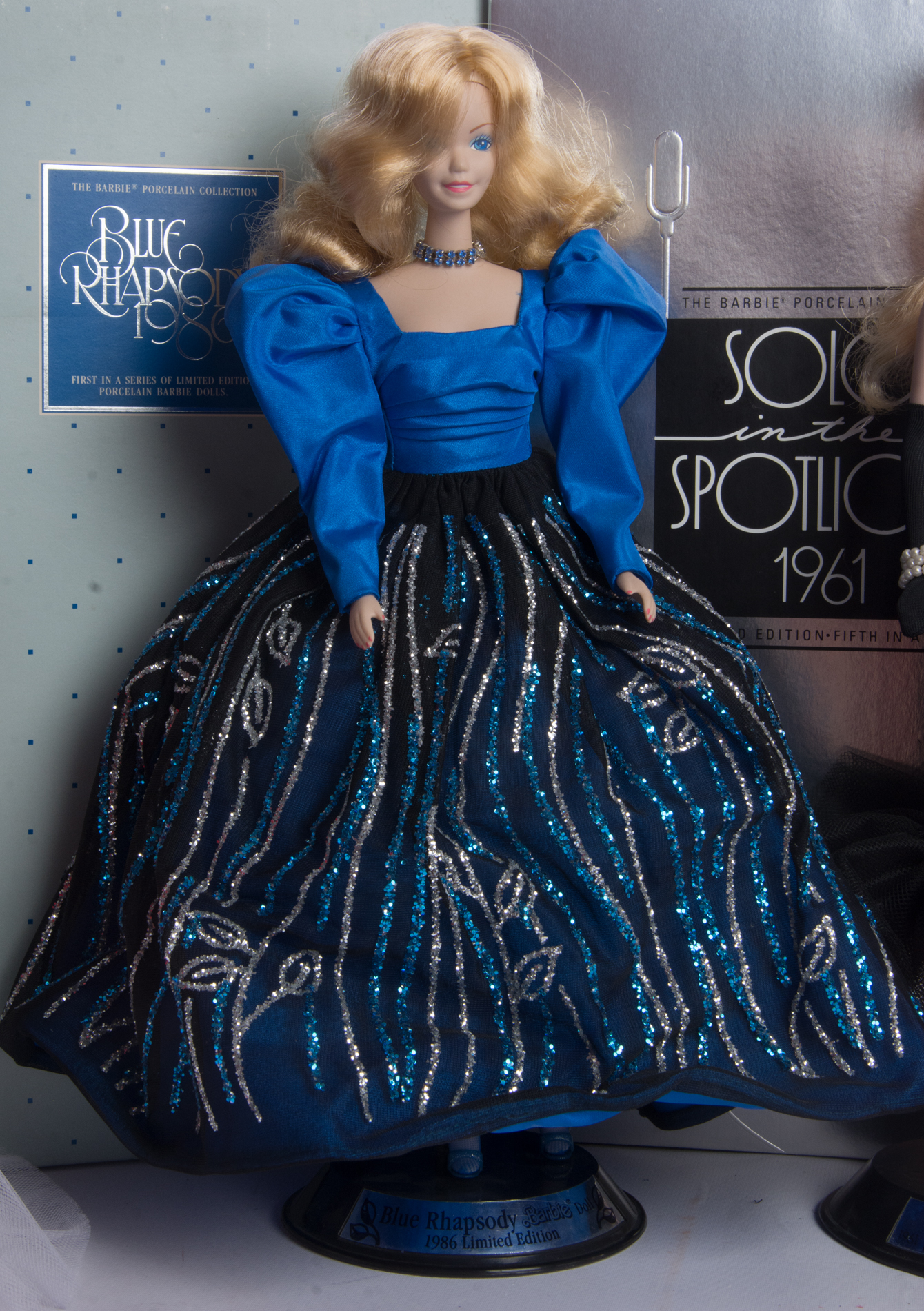 Limited Edition Porcelain Barbie Dolls "The Barbie Porcelain Collection"