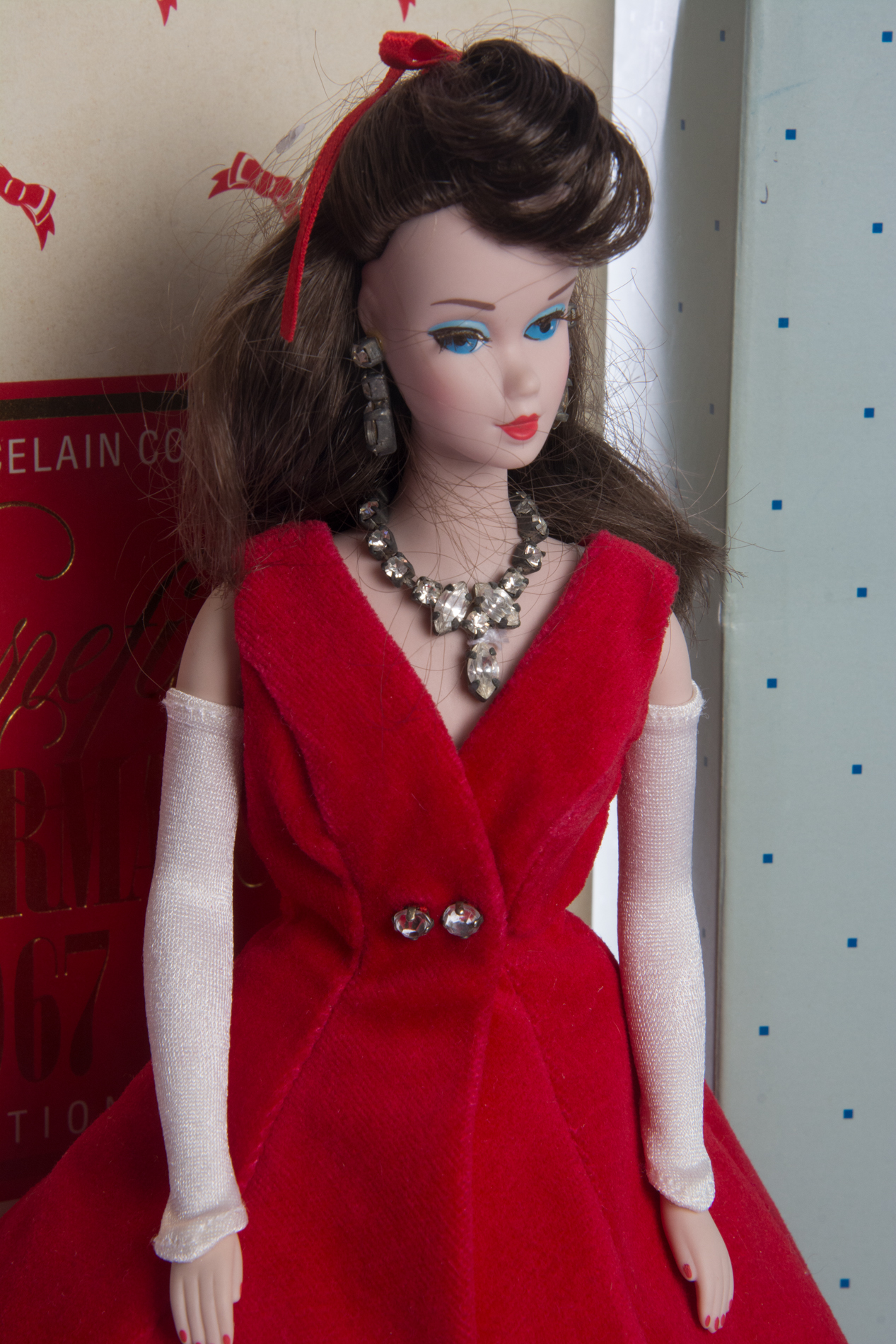 Limited Edition Porcelain Barbie Dolls "The Barbie Porcelain Collection"