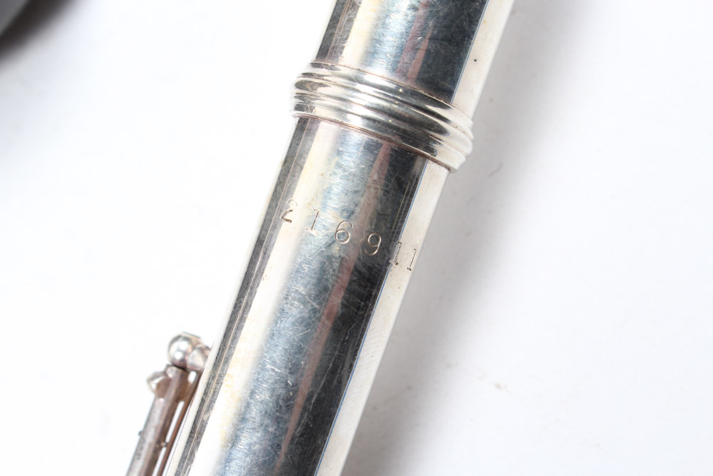 Vintage King Cleveland Silver Tone Flute