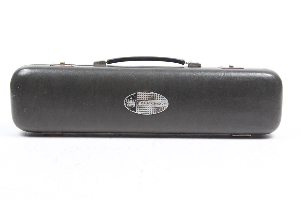 Vintage King Cleveland Silver Tone Flute