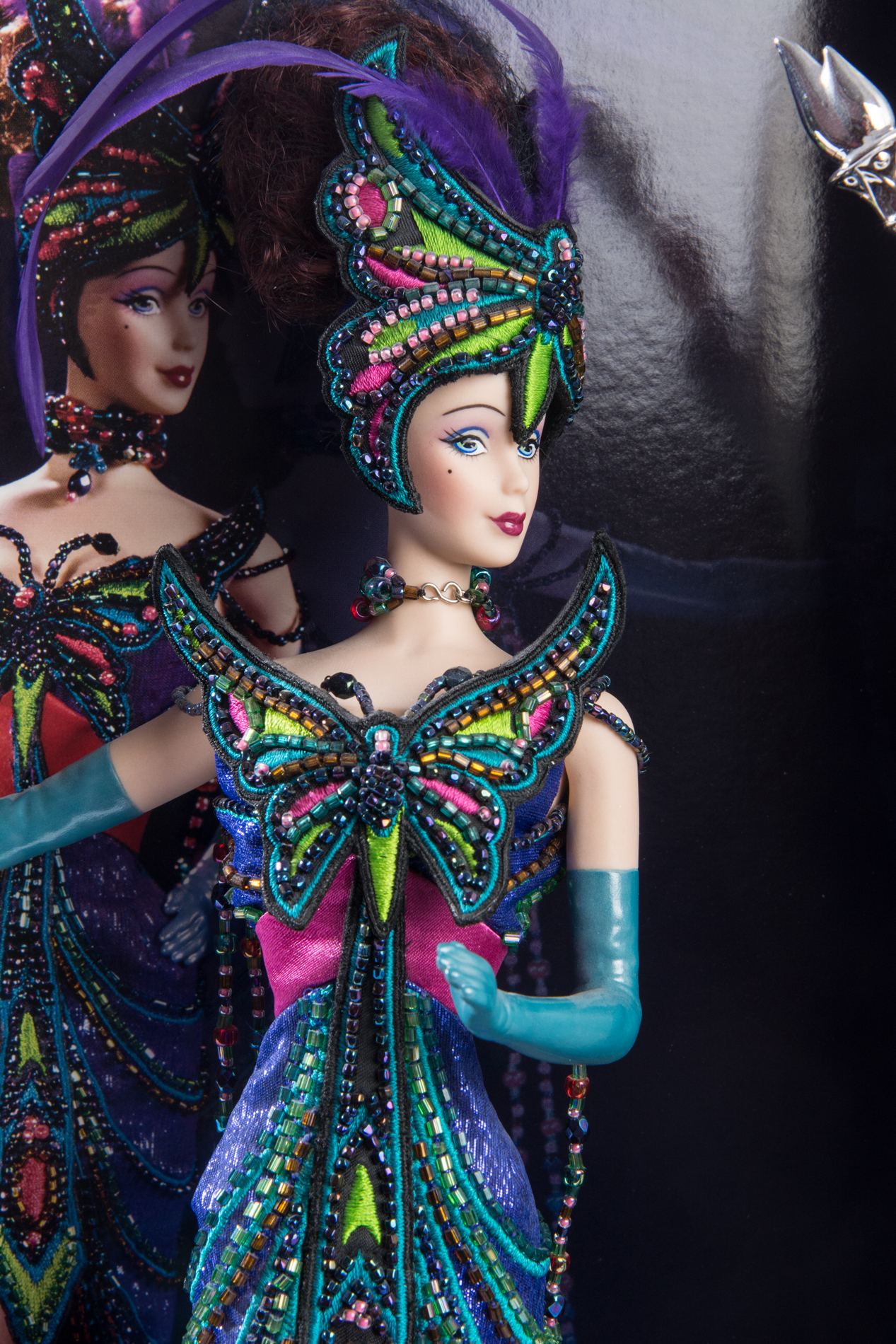 Bob Mackie's "The Tango" Porcelain Barbie and "Lady Liberty" Barbie