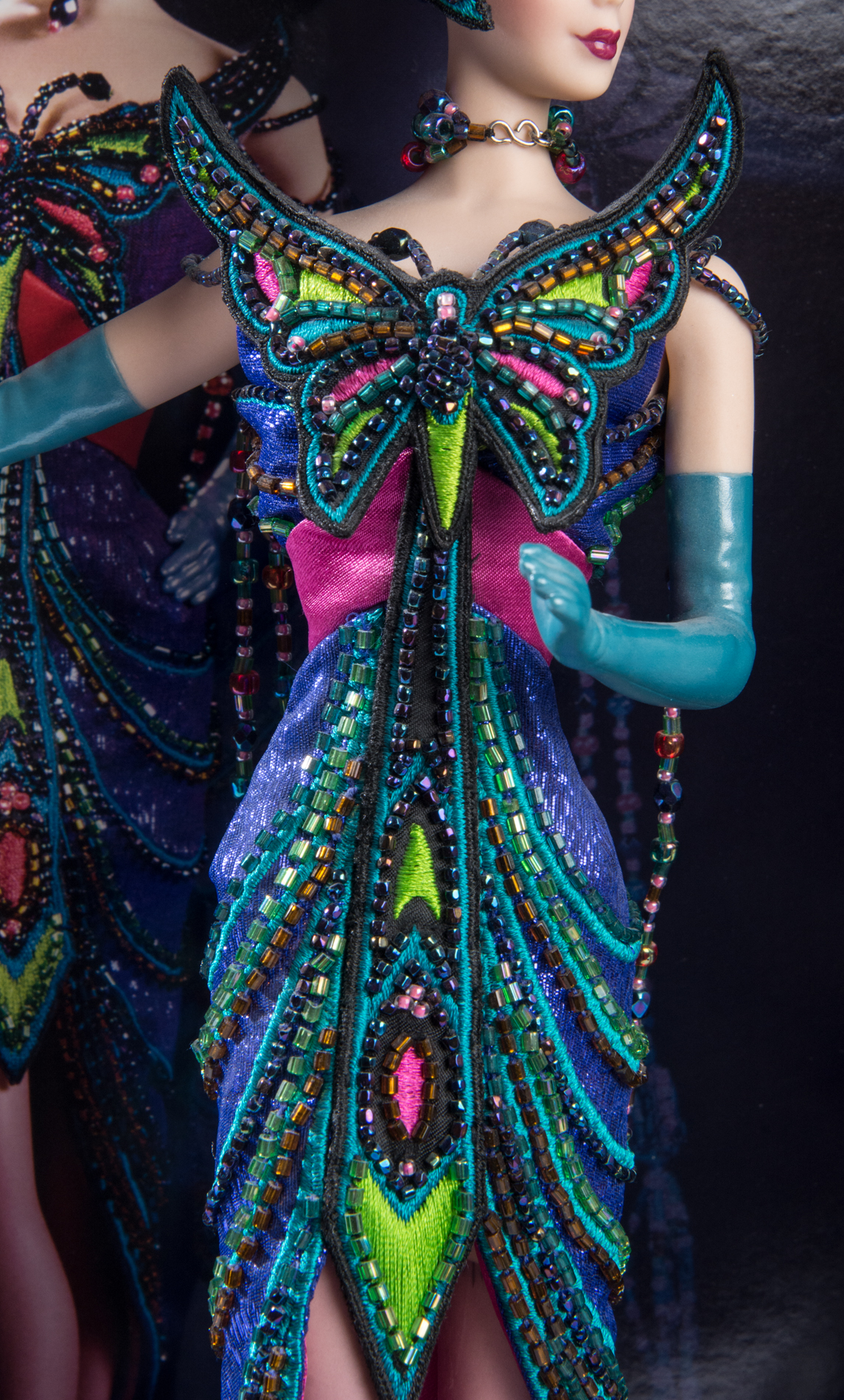 Bob Mackie's "The Tango" Porcelain Barbie and "Lady Liberty" Barbie