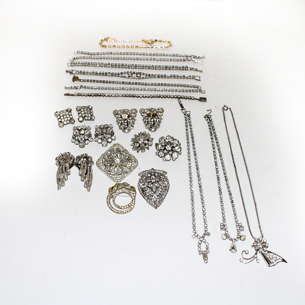 Rhinestone Costume Jewelry