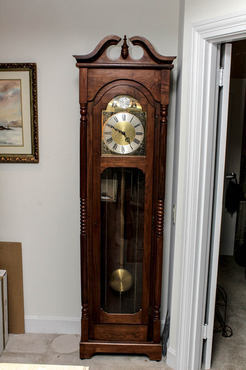Tempus Fugit Grandfather Clock