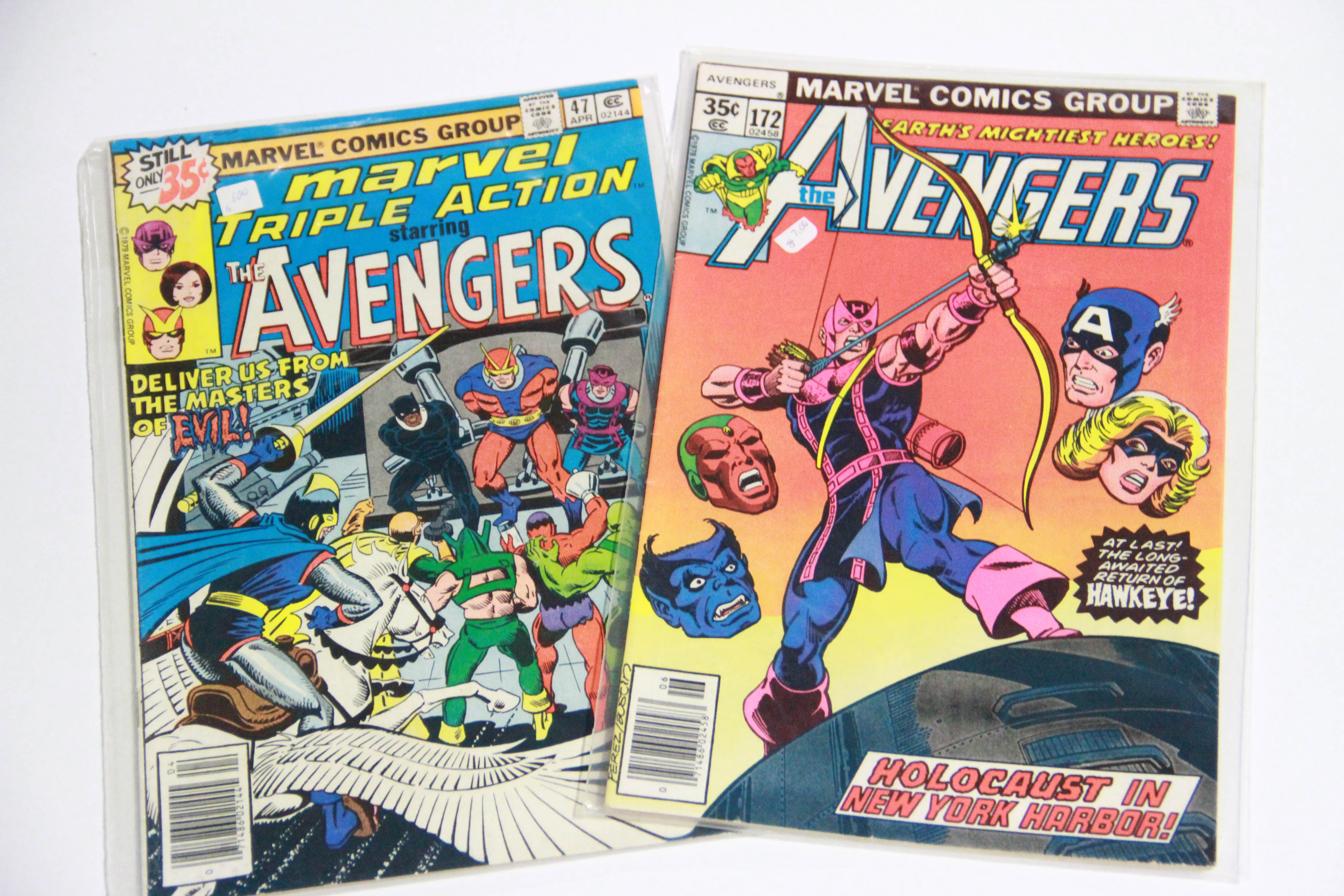 Marvel Bronze Age "The Avengers" Comics