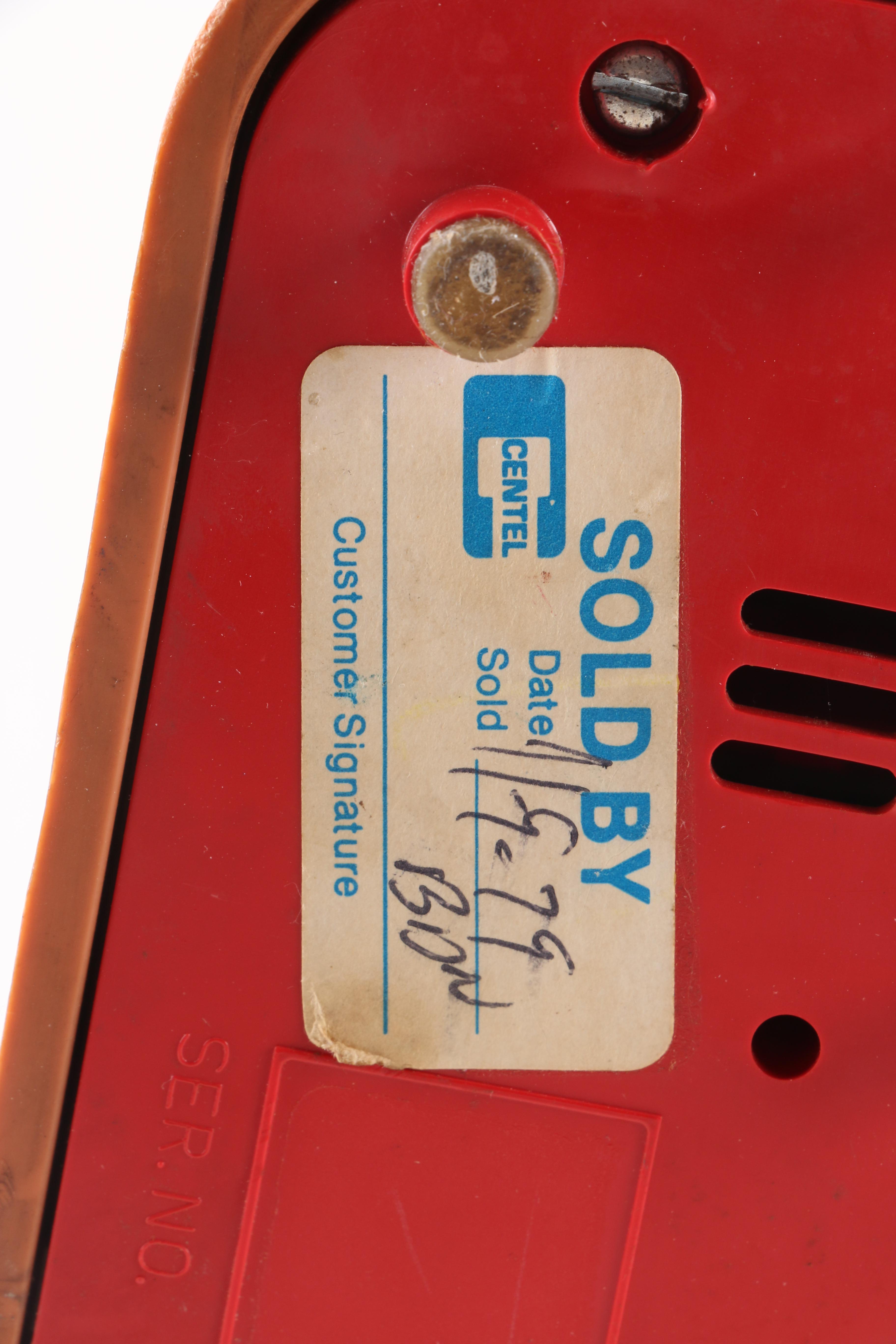 Vintage Peanuts Snoopy and Woodstock Theme Push-Button Telephone