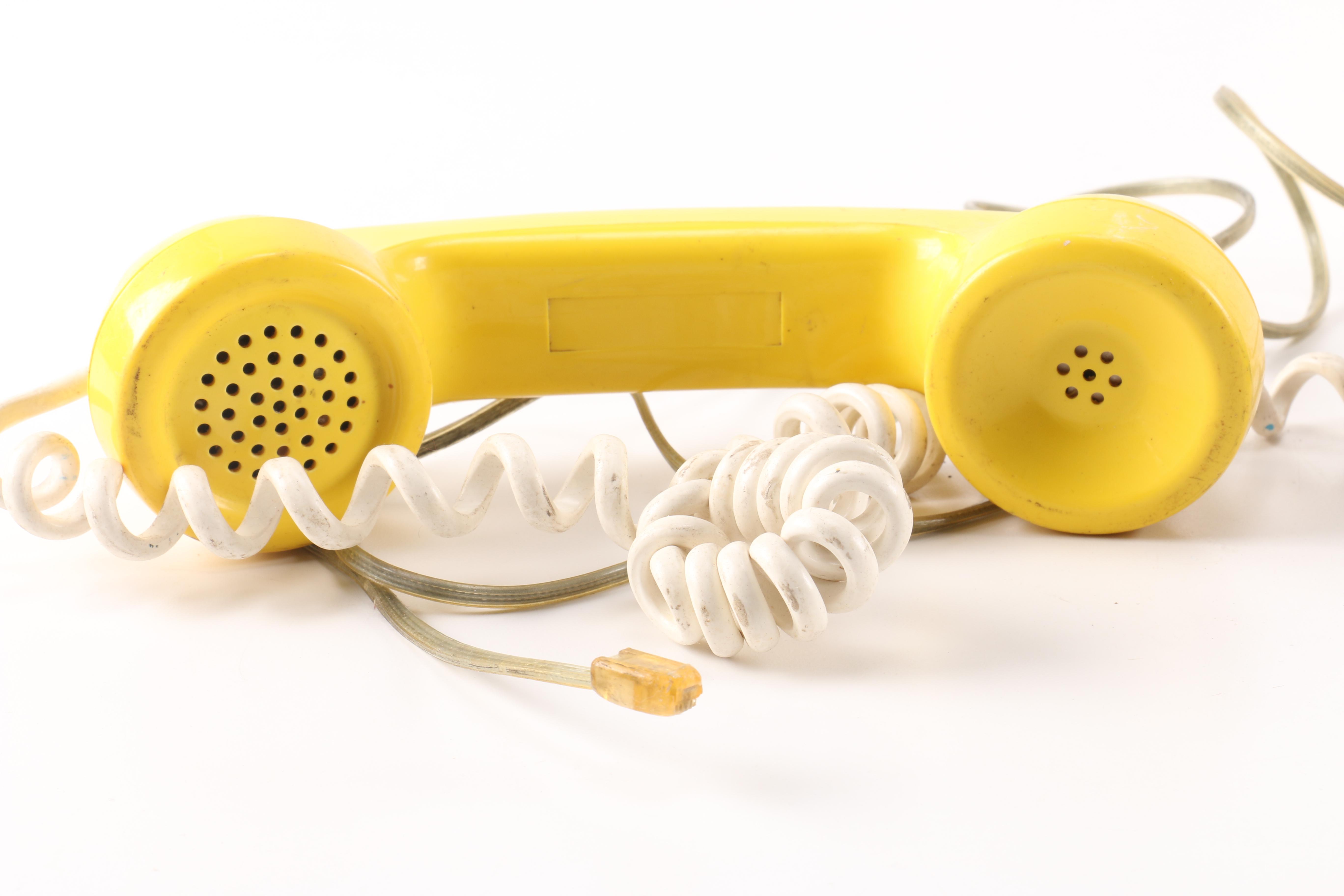 Vintage Peanuts Snoopy and Woodstock Theme Push-Button Telephone