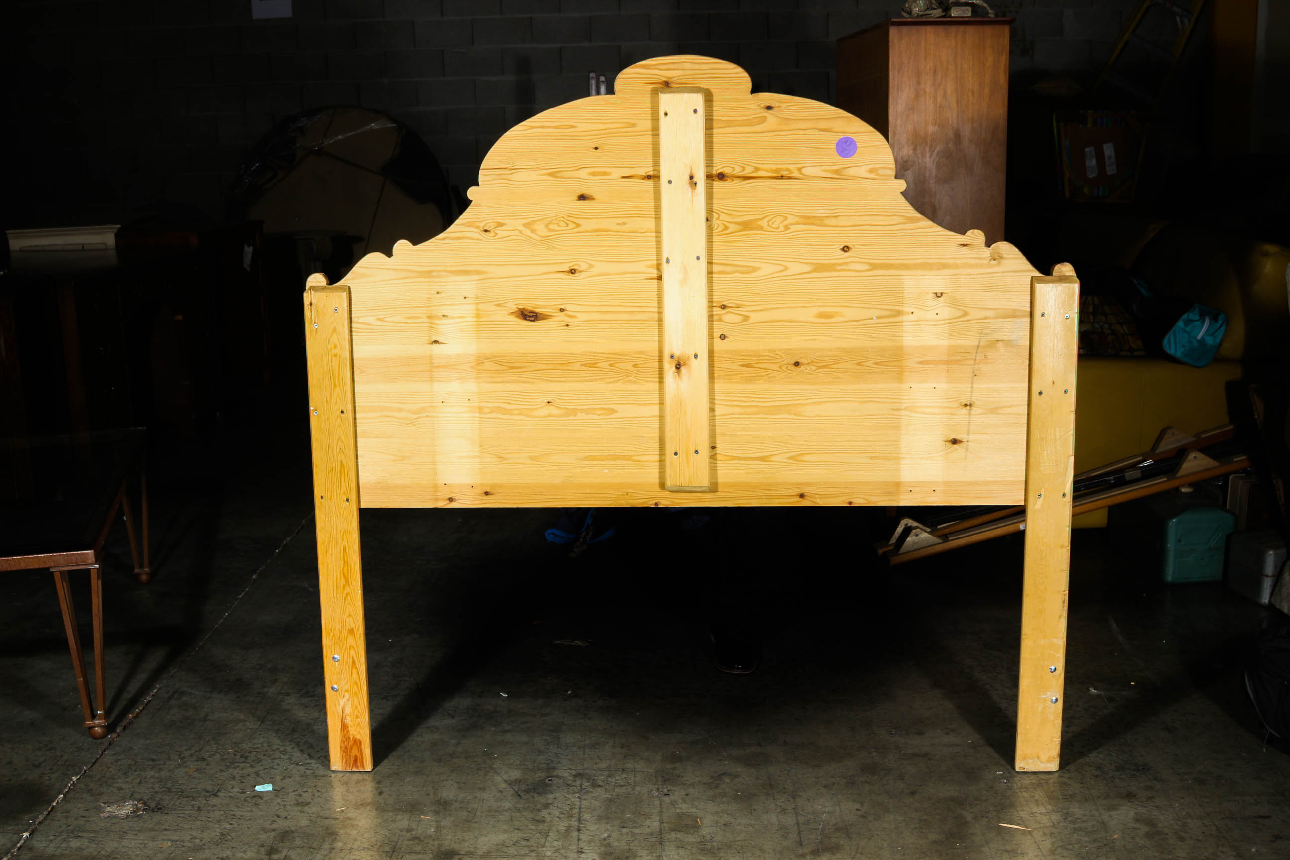 Provincial Style Pine Headboard